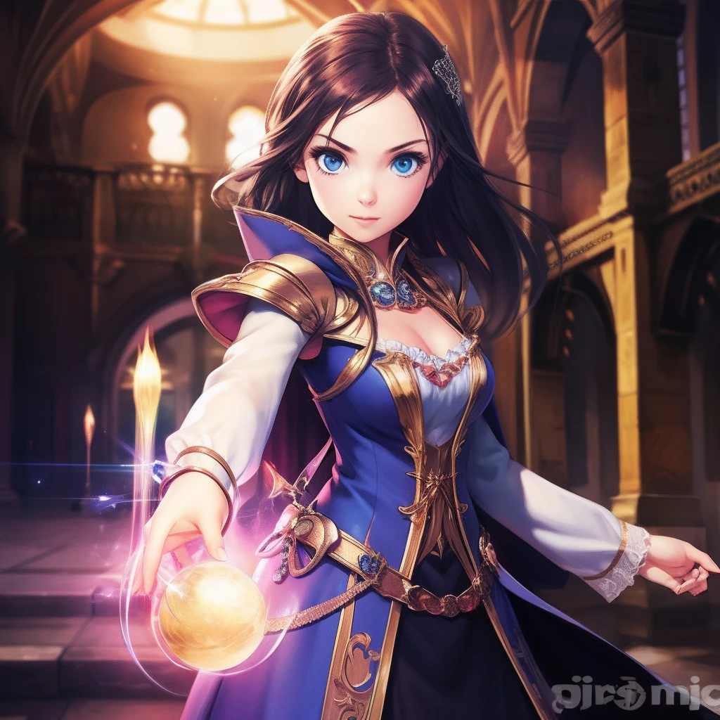 1girl,ogc,magic,(Best quality)