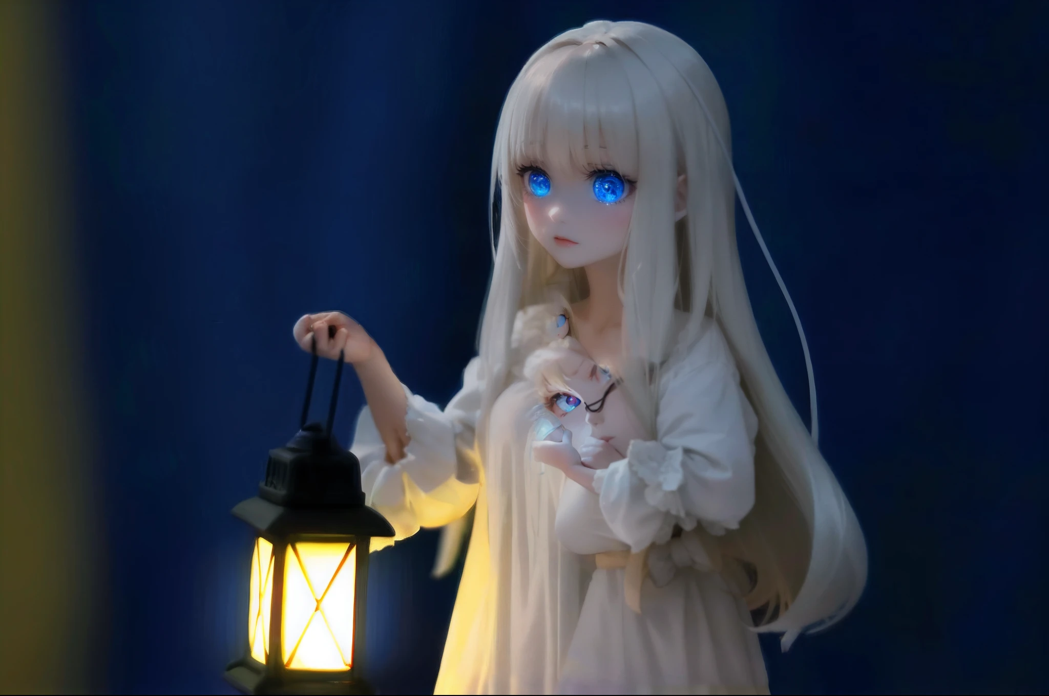 1girl,female focus,very long hairs, (li:1.6),(hair over eyes:1.3) ,Creepy smile,(grey skin:1.6).standing,indoor,night,living room,pregnant