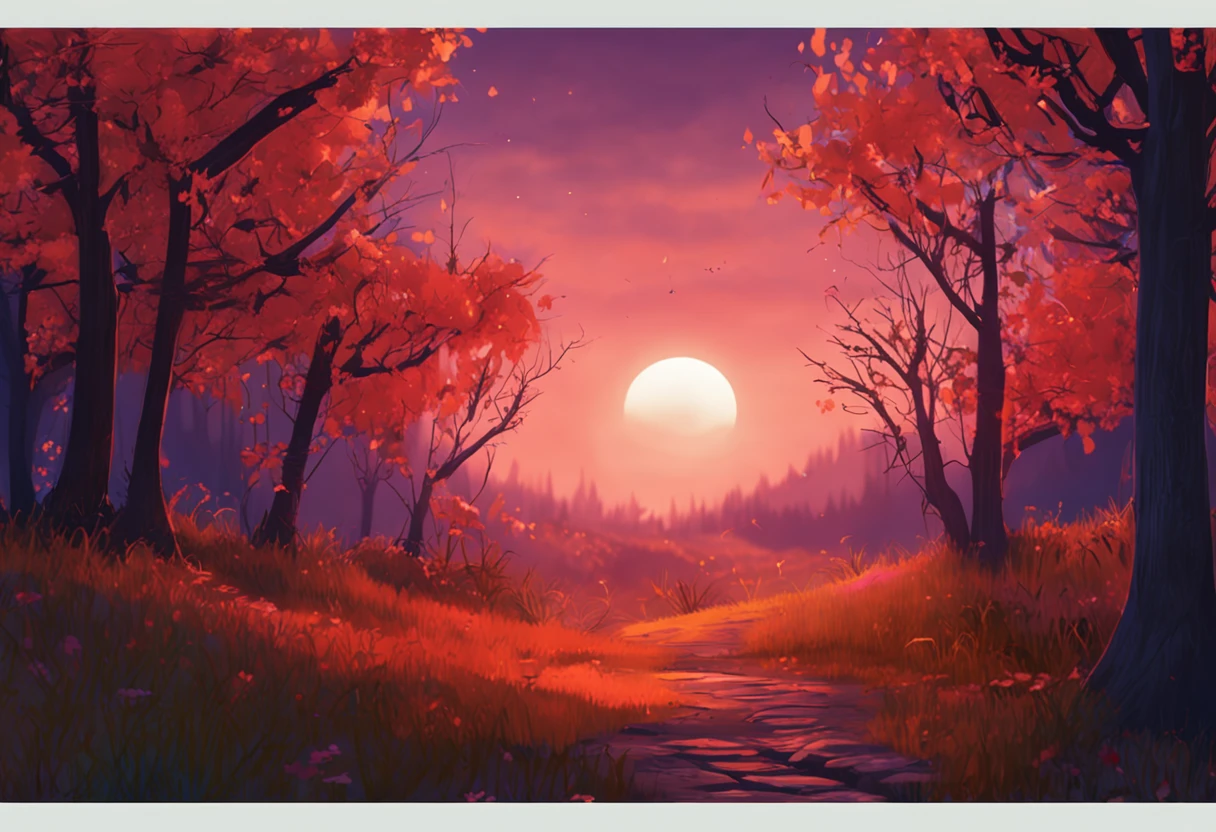 Simple warm background