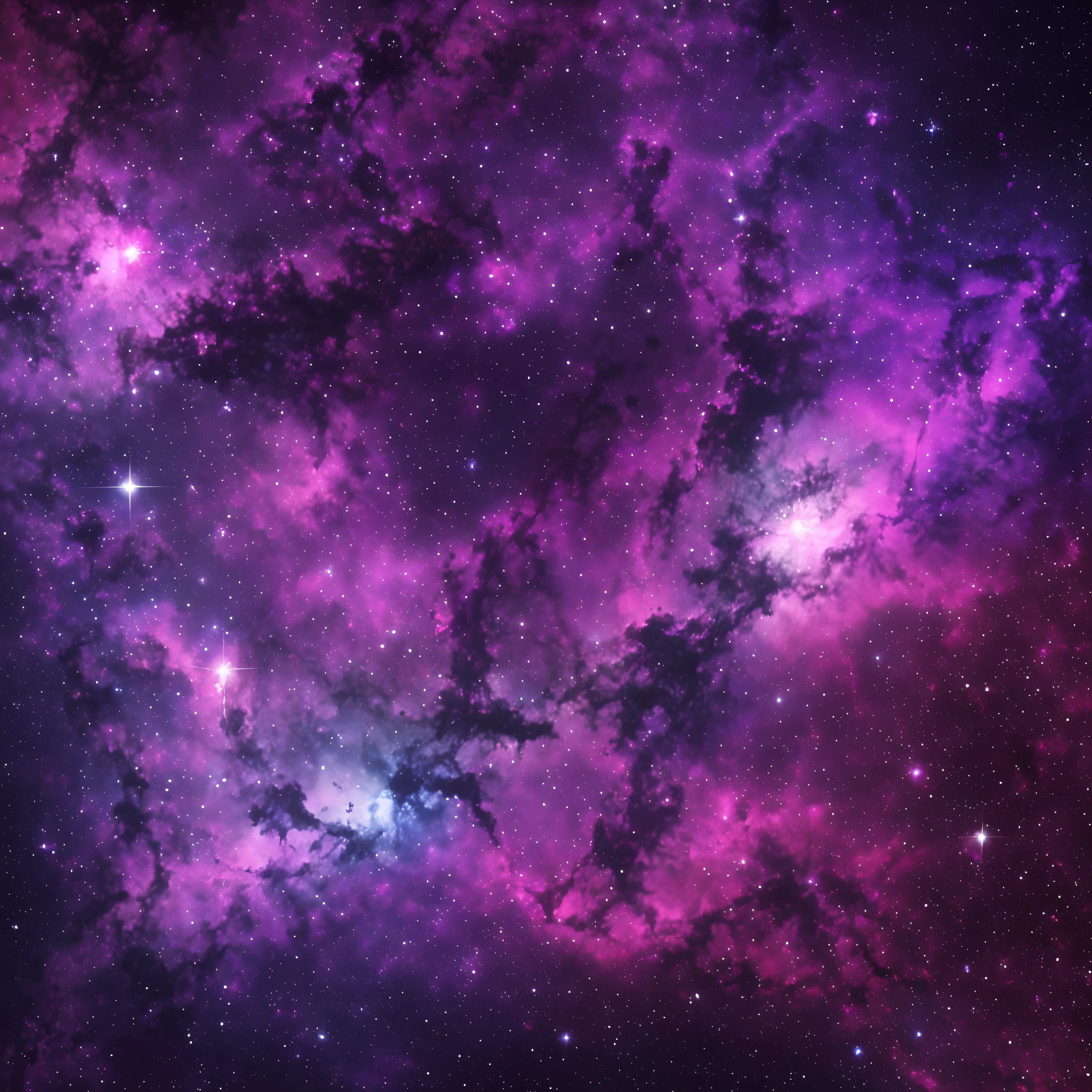 create nebula with shades of purple --auto --s2