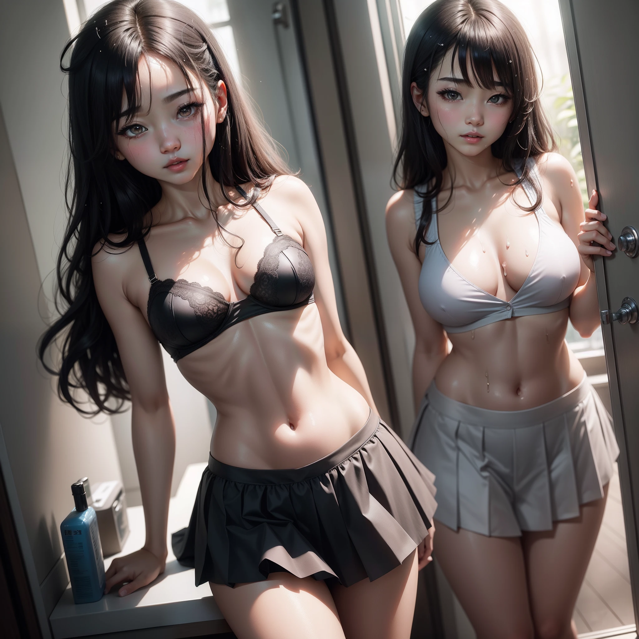 hi-school girl、the real thing、a picture、bobhair、Small breasts、bra very、Sheer 、The erection、skirt by the、校服、faces、The eye、patches、Panchira、Beautiful skin、beauty legs、full body Esbian、A dark-haired、smooth hair、Excellent style、Slimed、Strands of hair、Wet lips、moisture、