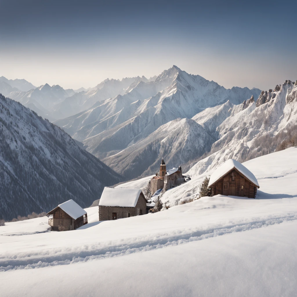 Scenery on snowy mountains,Very impressive,Realiy,suns