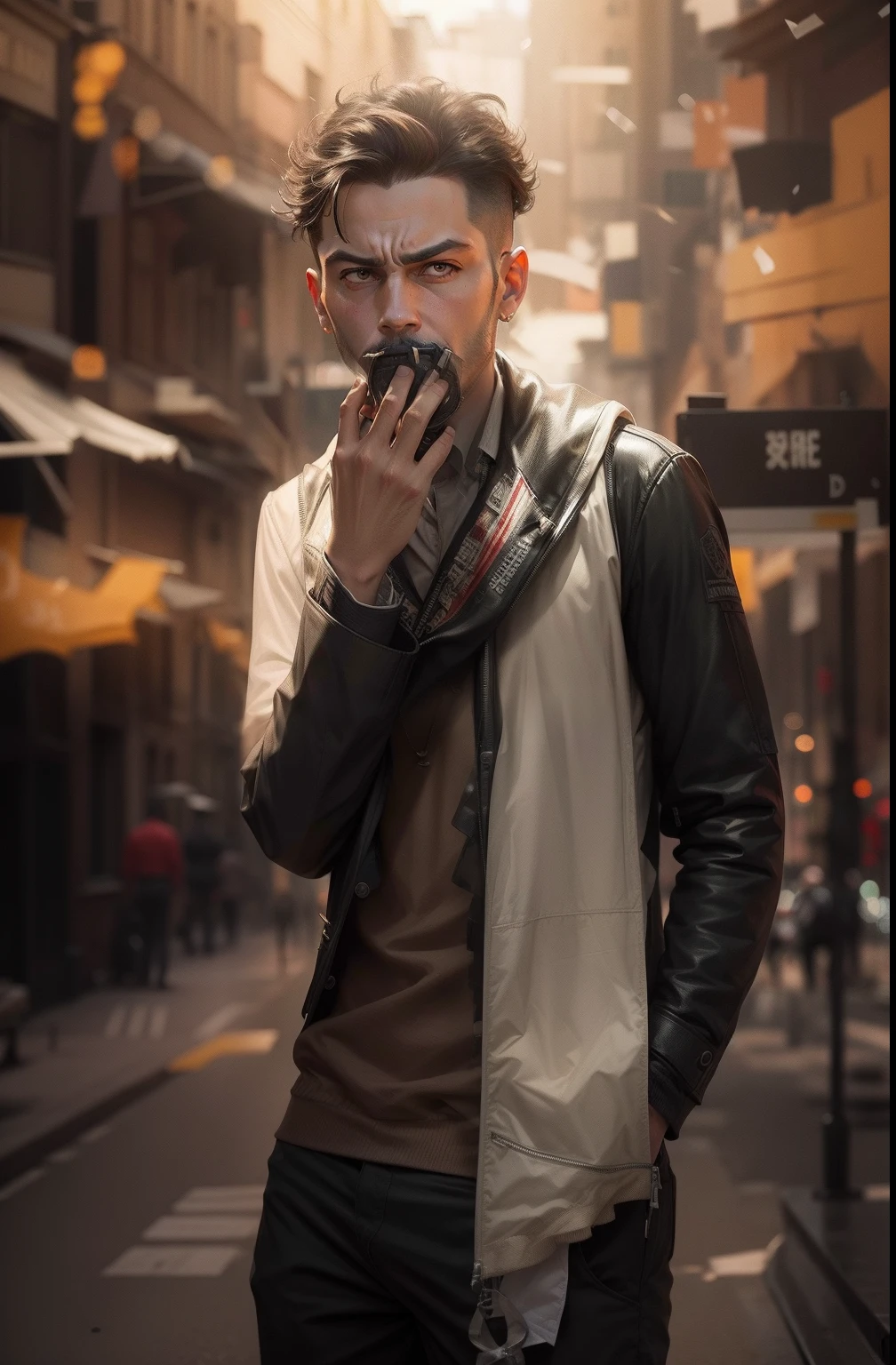 Change background to criminal look and background