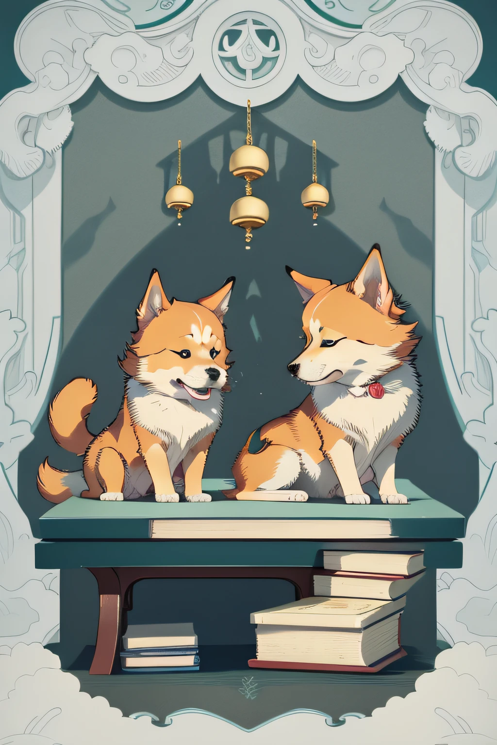 Yongzheng also ordered someone to compile a copy《Dog book》，Dedicated details of each dog。