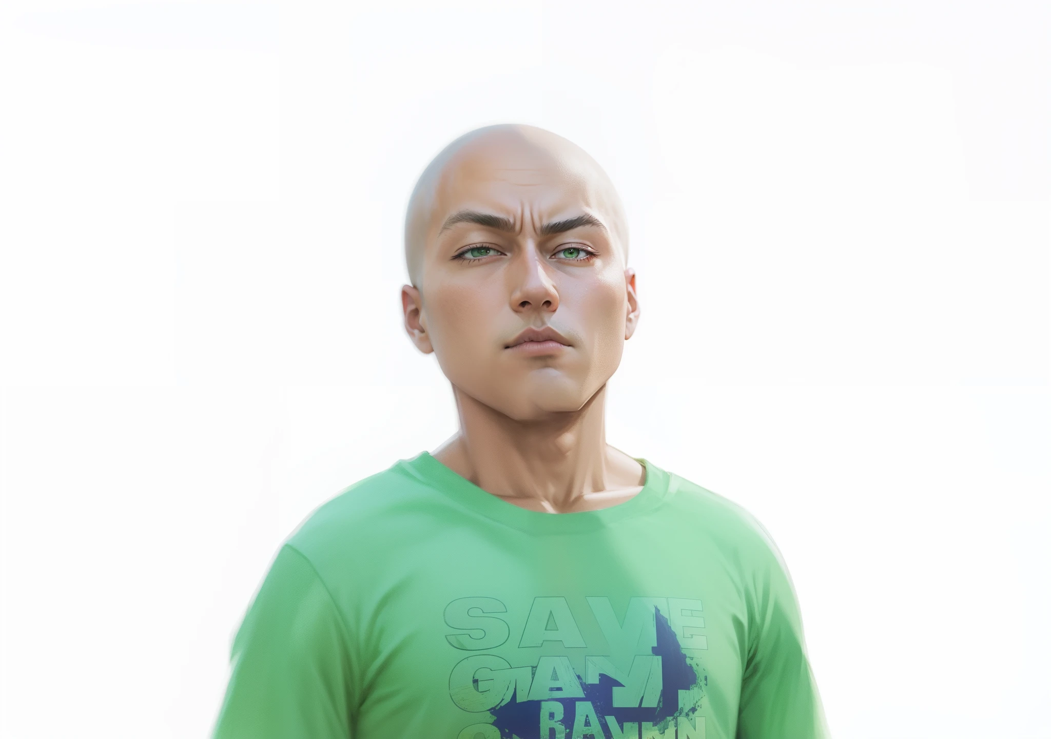 one-punch man，The background is the Earth in the background。