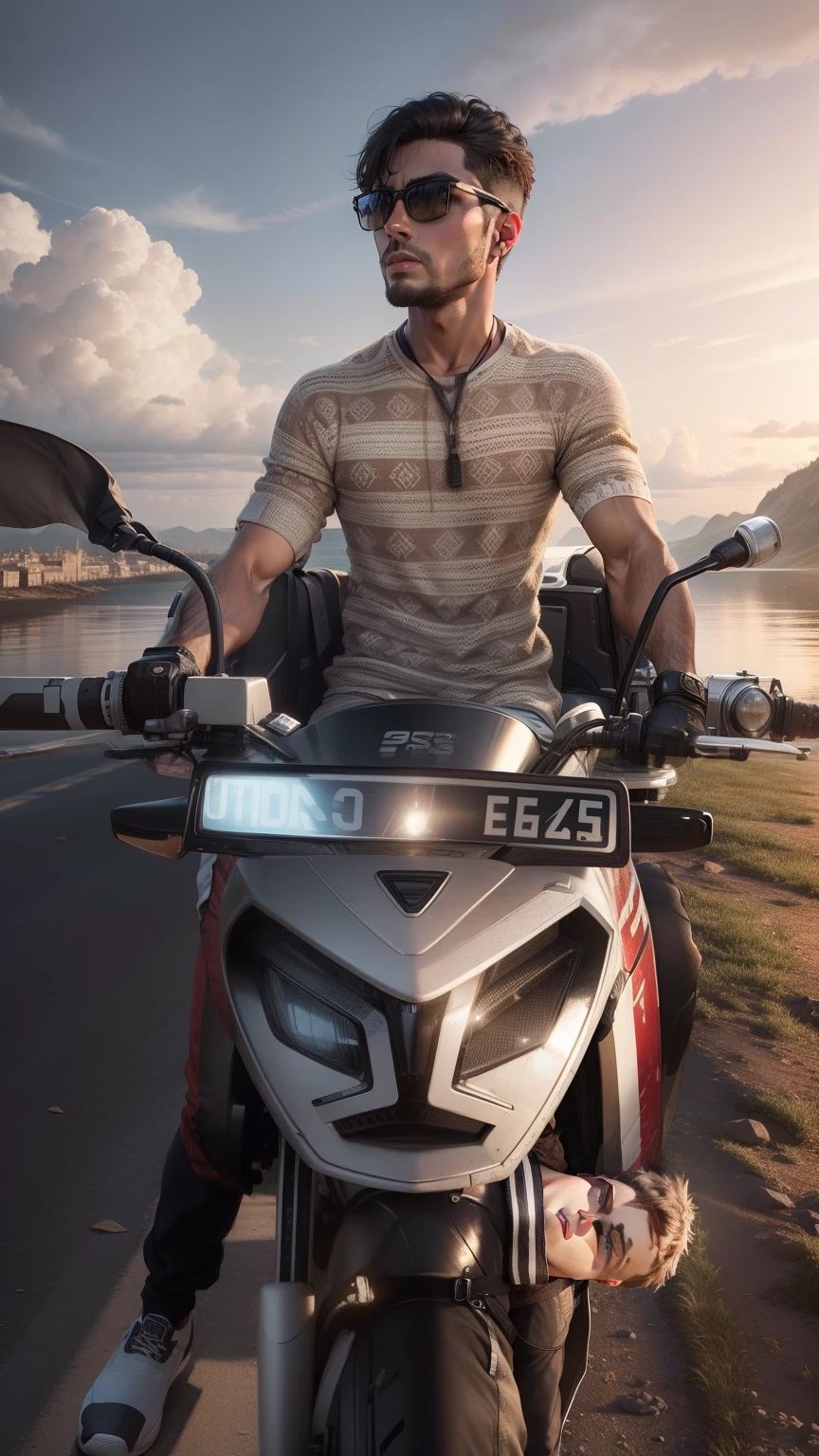 Change background, realistic looks , ultra HD,a very handsome boy