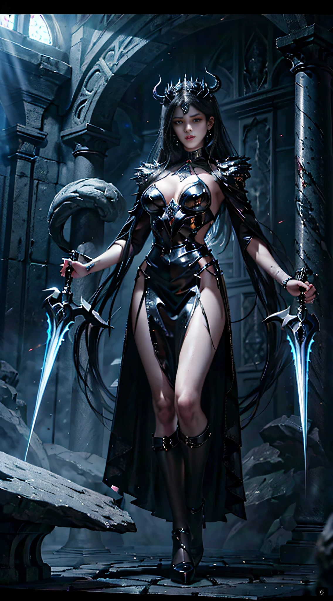 The demon in my head, Dark art, Bloody eyes, Dark eyes, fantasy, Sunlight, rays of sunshine, intricately details. 8K, Dreamlike, Symmetrical, Intricate details, Highly detailed, illusory engine, aspect::4:3, mistic, (extremely detailed CG unity 16k wallpaper:1.1), (Denoising strength: 1.45), (tmasterpiece:1.37), (Full body posing:1.4:), whole-length, Dynamic angle, starry sky, lifelike texture, side lighting, surrealism, Soft lighting, sparkle, glowing light, ray tracing, UHD
