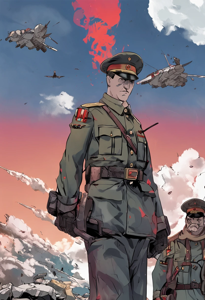 world war 1 tranchee, french side, charcoal <lora:vor_enki.v2.lora:0.75>
touch of vivid colors