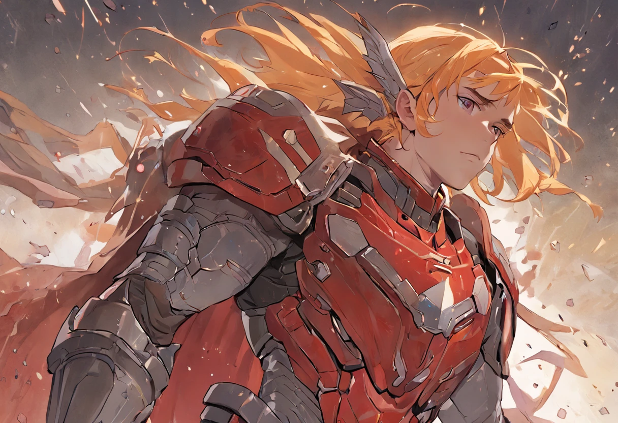 Close-up of a person in armor, official character art, official character illustration,, character art closeup, Star Warrior, Full body portrait of Robt Kiliman, detailed character art, detailed character portrait, Comic book cover art by Phil Noto, Warhammer 40000, Total war, full-colour illustration, chumbo masculino,Star Warrior,