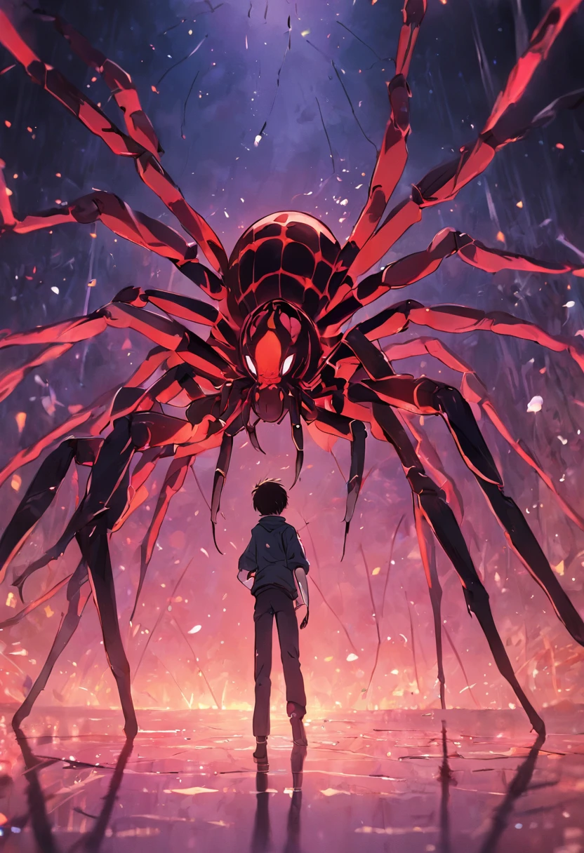 Black spider Shota,critters,Outside the people,adolable,R18
