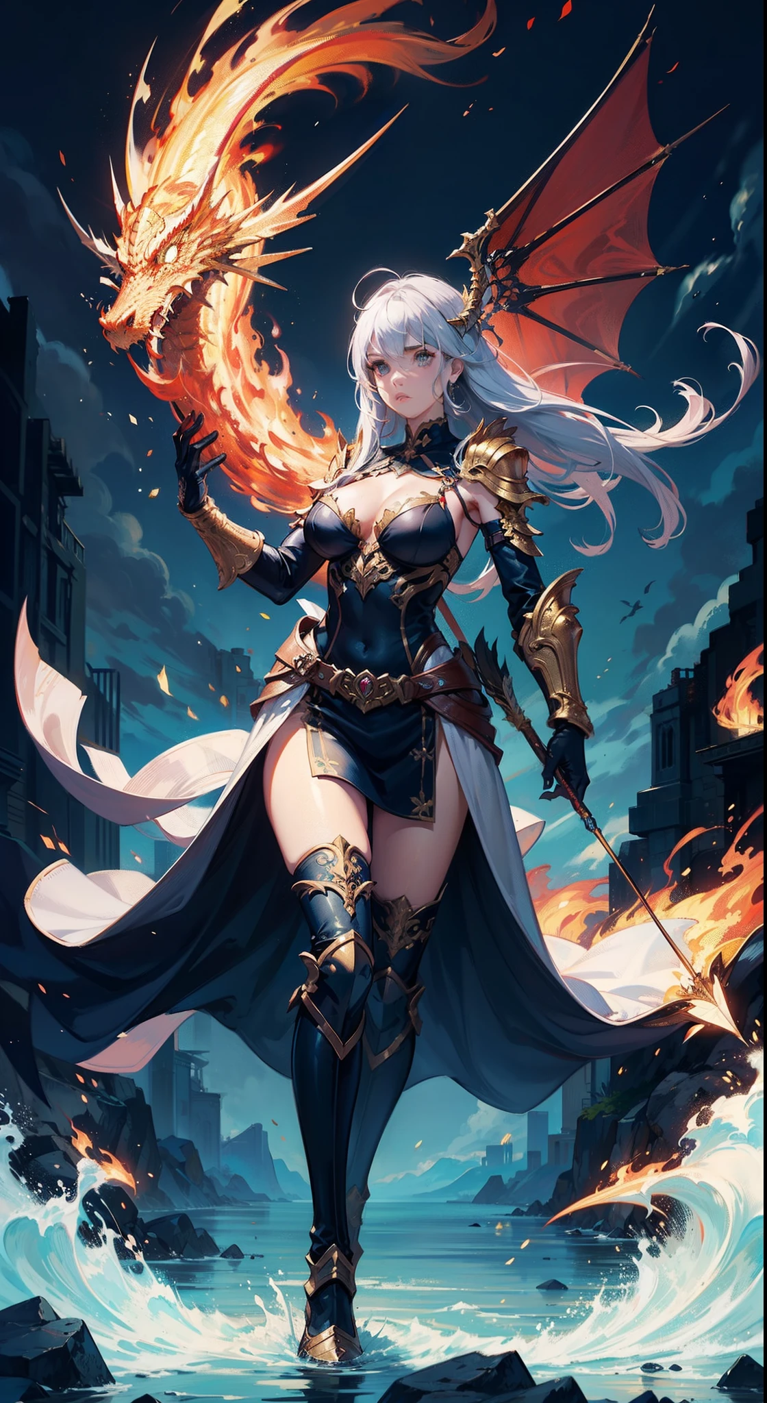 Pillar of fire winding backwards,