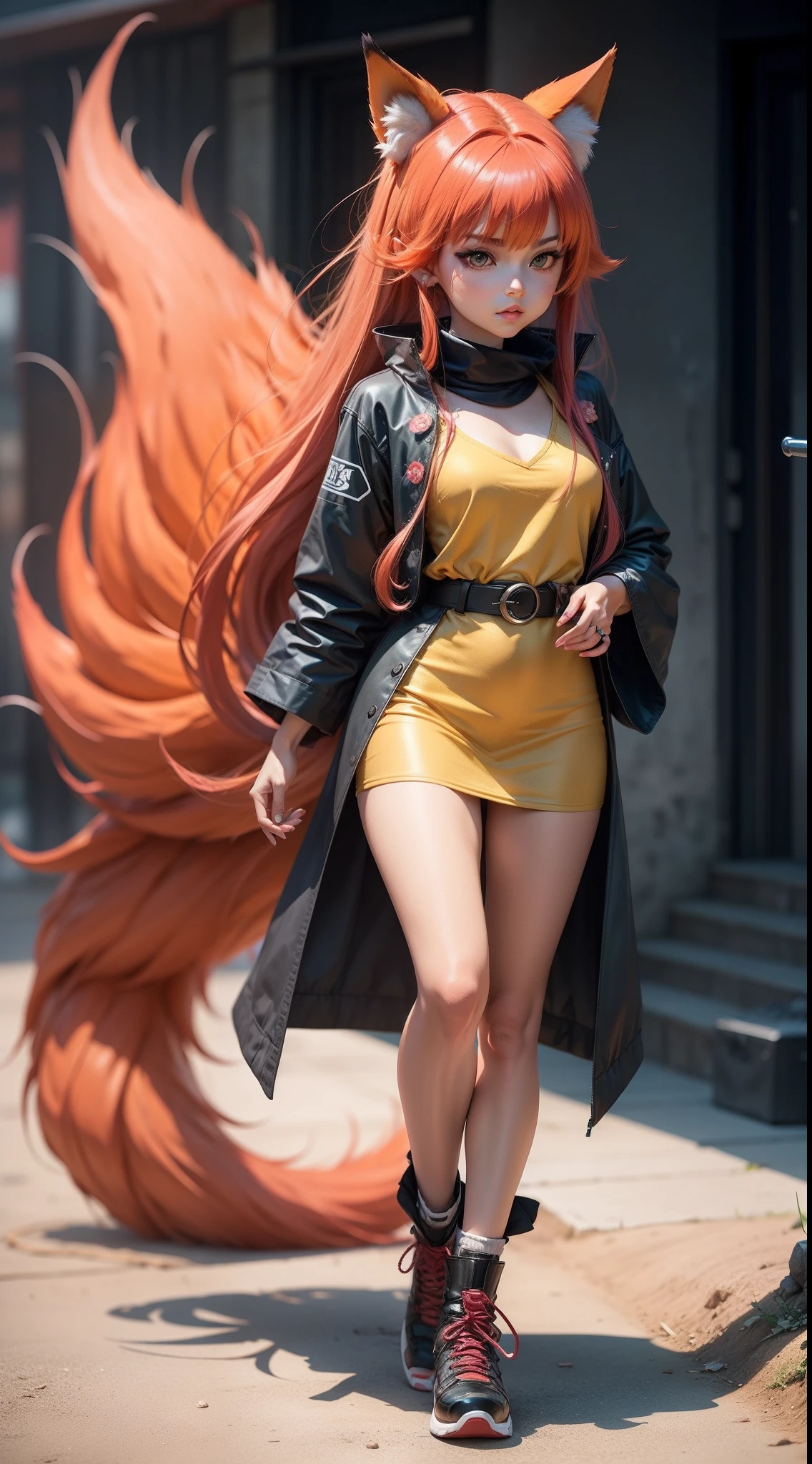 A Girl version of Kurama fox