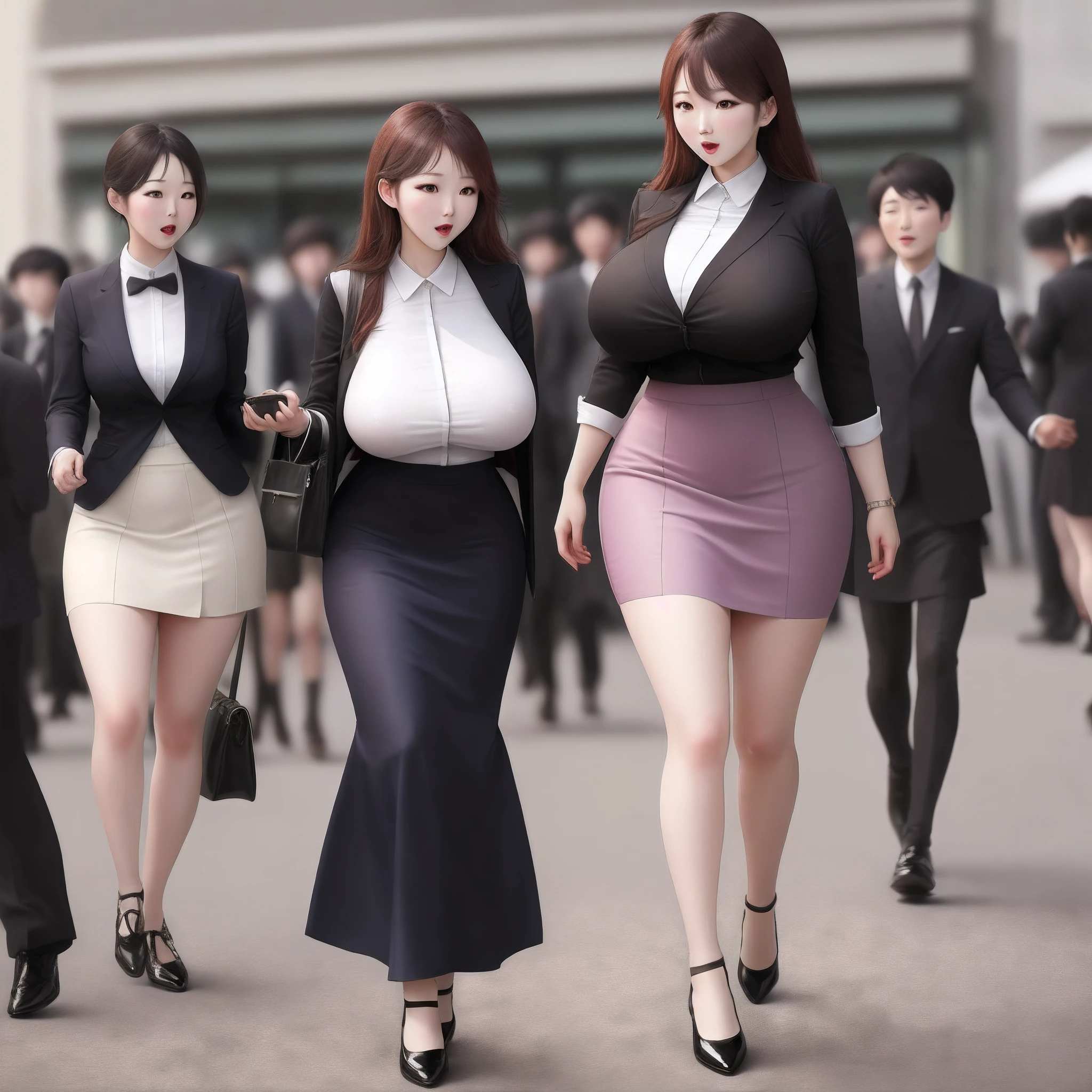 Hot Korean skirt tall woman shoes with huge breasts in public best quality