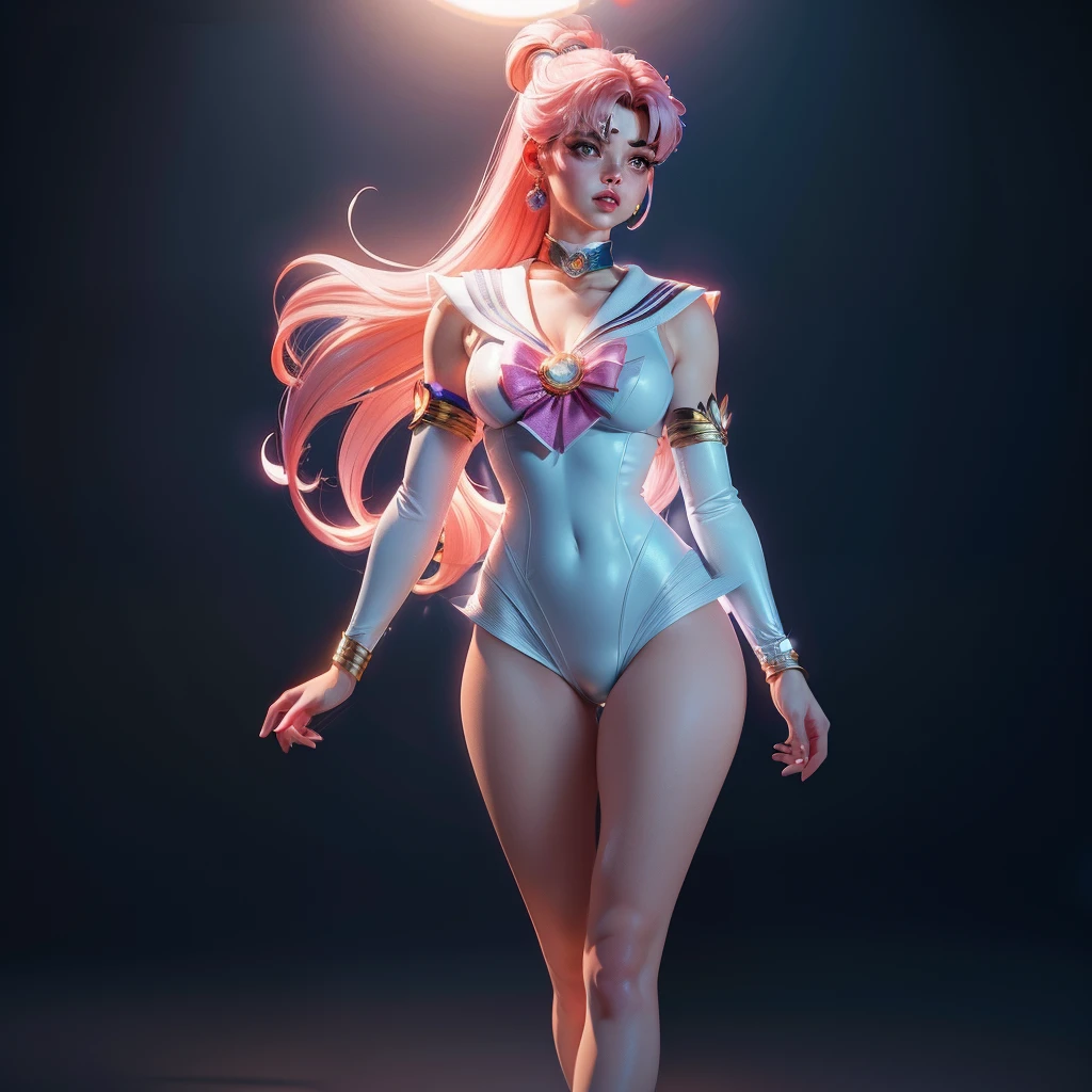 sailor moon, mercury, full body, beautiful female body, stunning cute girl, film photography, analog photography, film grain, extreme detail, 4k, ultra hd, hyperrealism, trending on artstation, polished, radiant, vibrant, photorealistic, backlight, hair light, 8k ultra hd, unreal engine 5