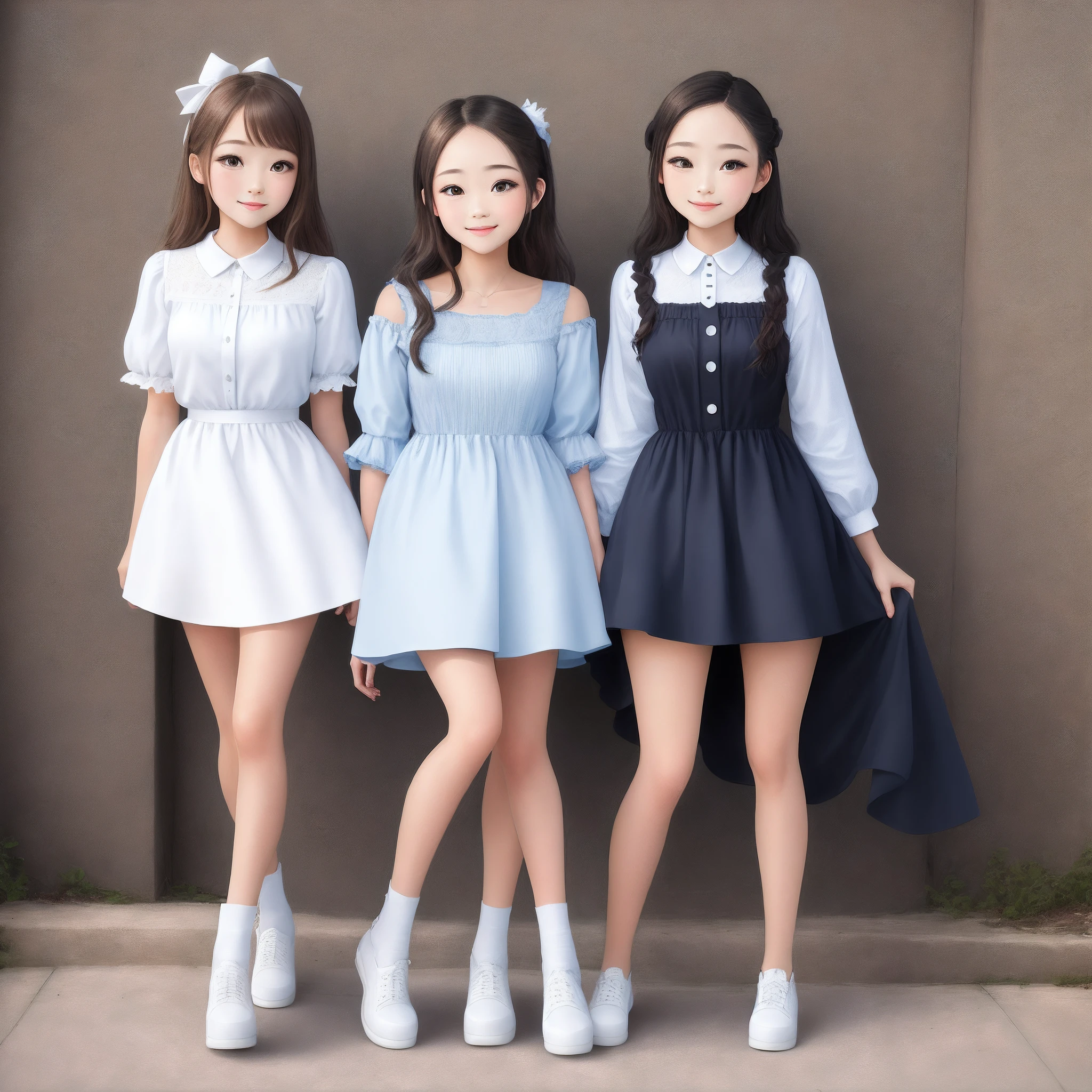 Cute and clean, girly girly, beautiful, young and highly recognizable