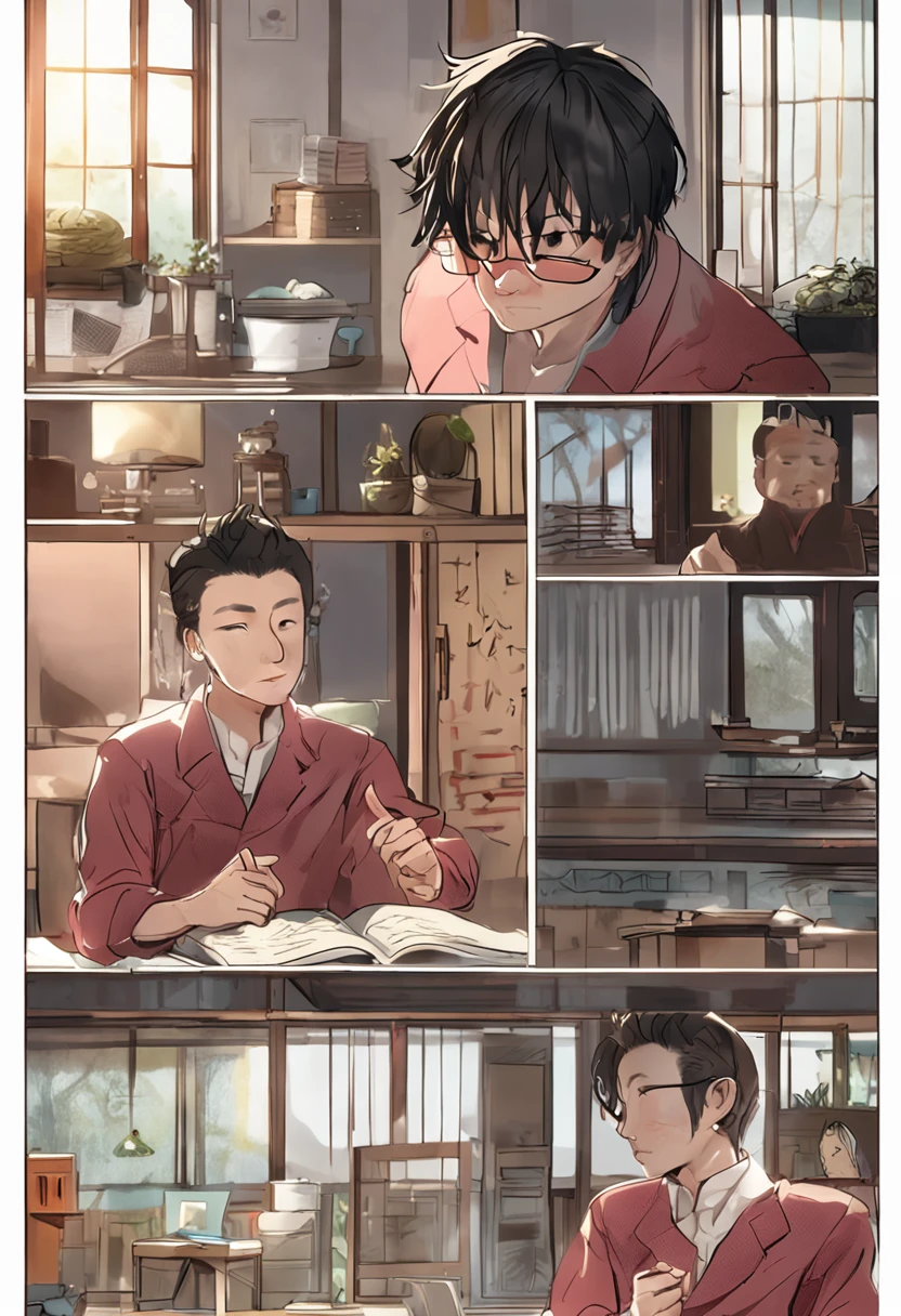 The protagonist of the story is called Wang Xiaoming,It's an ordinary ,Plain looking,Personality introvert,Life is ordinary