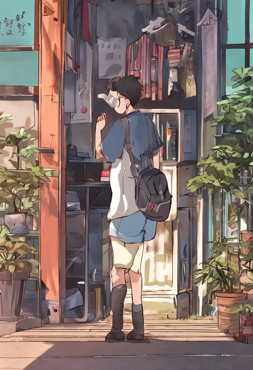 The protagonist of the story is called Wang Xiaoming,It's an ordinary ,Plain looking,Personality introvert,Life is ordinary