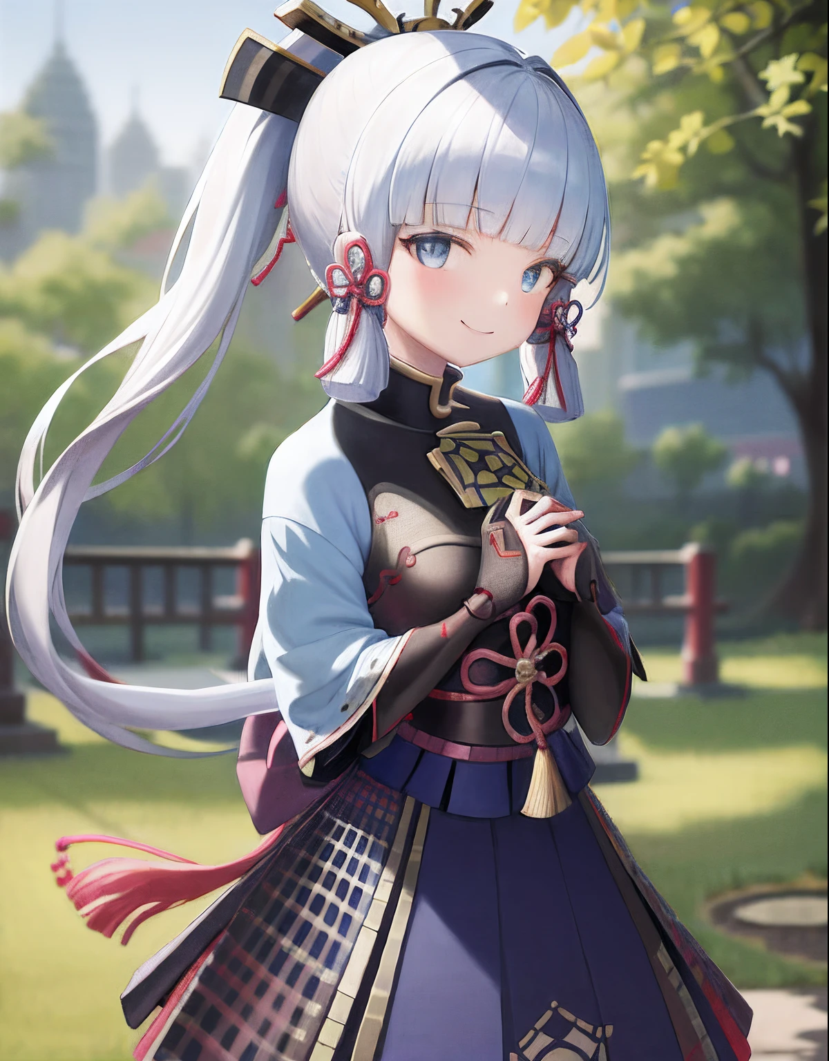 masterpiece, highres, best quality, 1girl solo, kamisato_ayaka, smile, kimono, nsfw