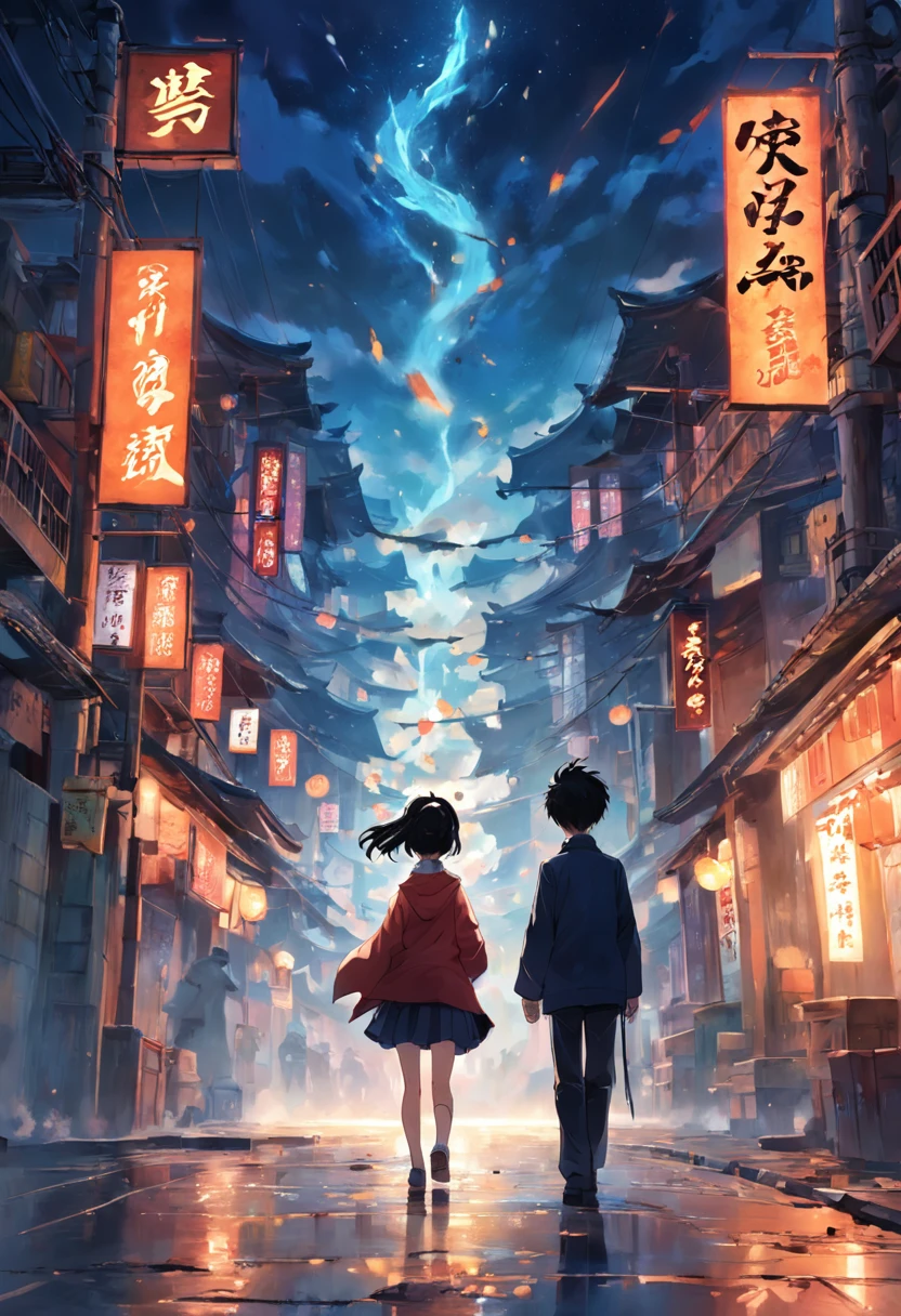 Wang Xiaoming on his way home,Suddenly, he felt a strange energy coming from the book to his body。From that moment on,His life began to change。