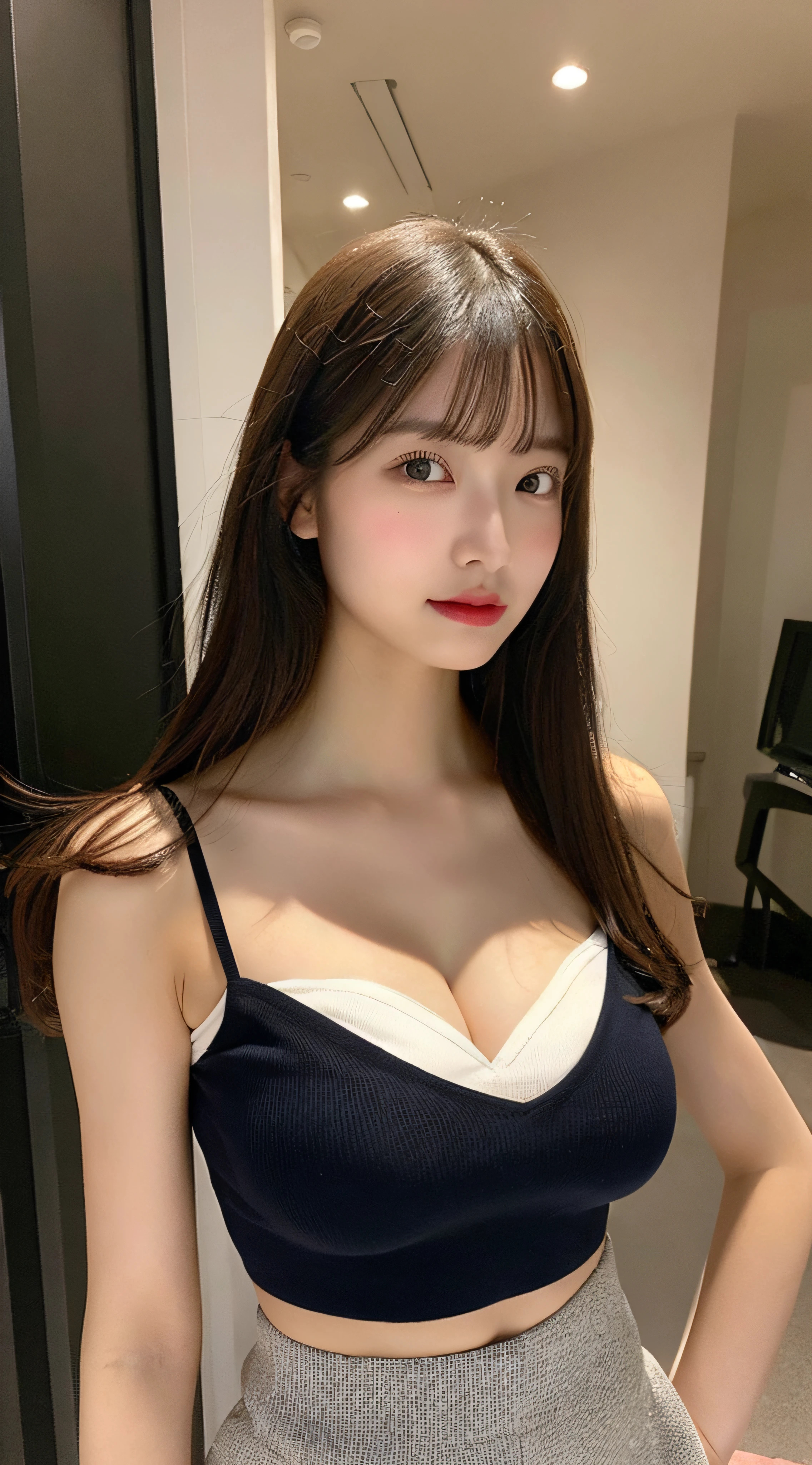 fantasy beauty in a blue dress, in the style of anime aesthetic, white and bronze, dark white and light gold, gongbi