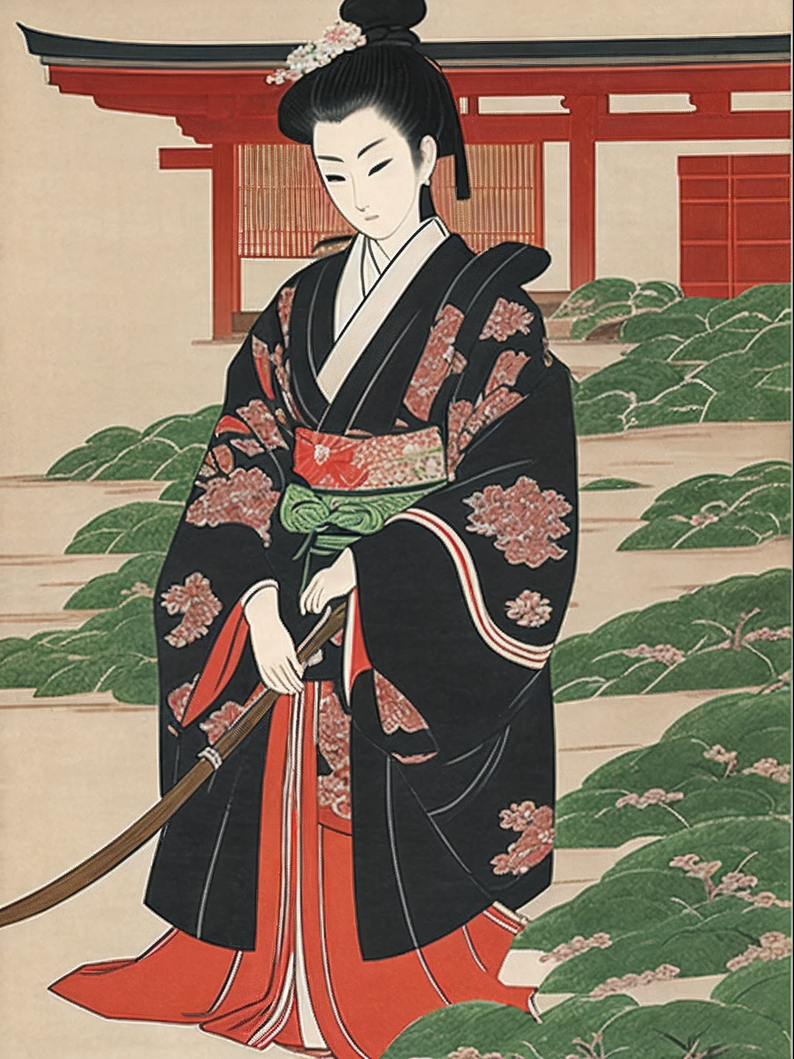 japanese art,edo period,okyio-e art. --auto