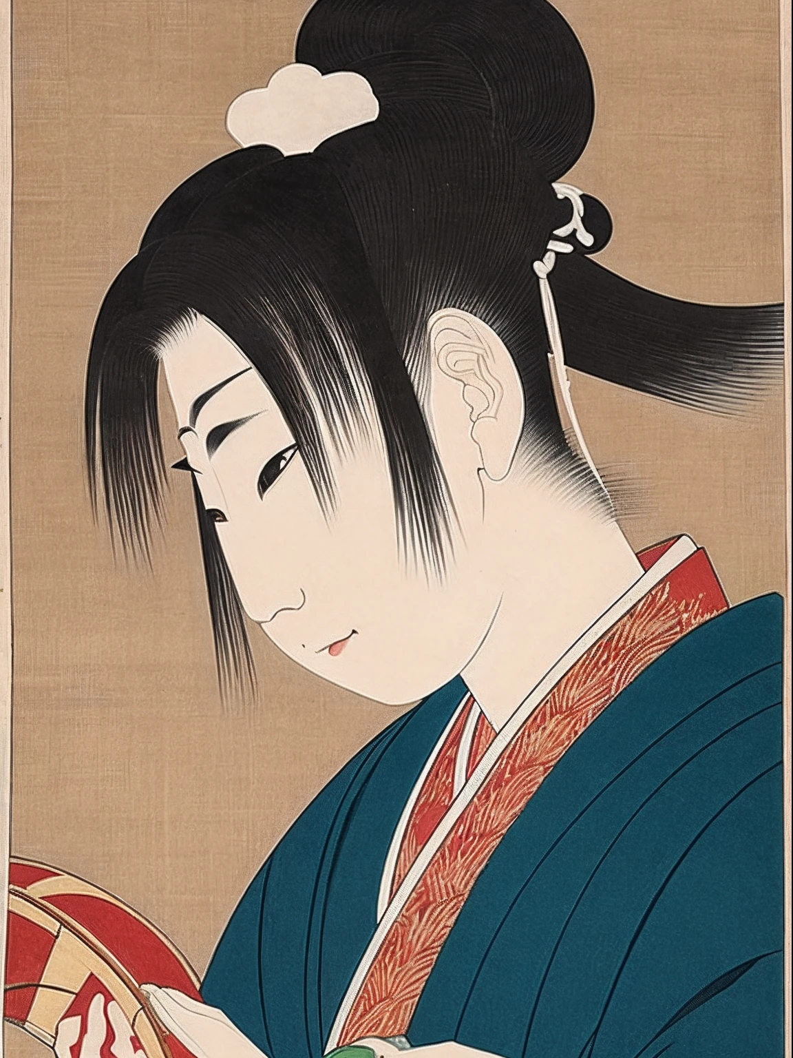japanese art,edo period,okyio-e art. --auto
