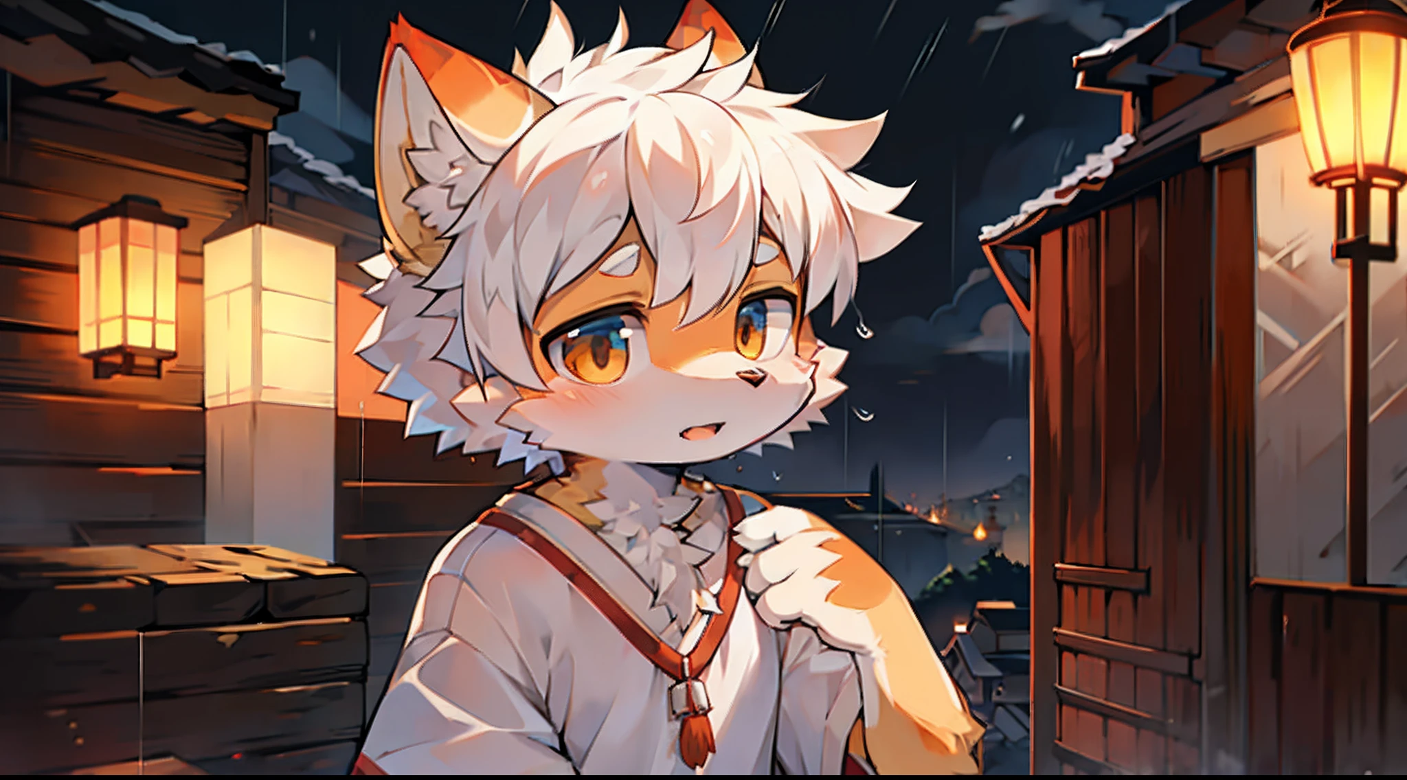 furry,fur,body fur,solo,rain,short sleeves,white shirt,character focus,face focus, white hair, orange fur,BREAK,aoeu,aoeu,aoeu,aoeu,aoeu,aoeu,aoeu,aoeu,aoeu,aoeu,aoeu,aoeu,aoeu,aoeu,aoeu,aoeu,aoeu,aoeu,aoeu,aoeu,aoeu,aoeu,aoeu,aoeu,aoeu