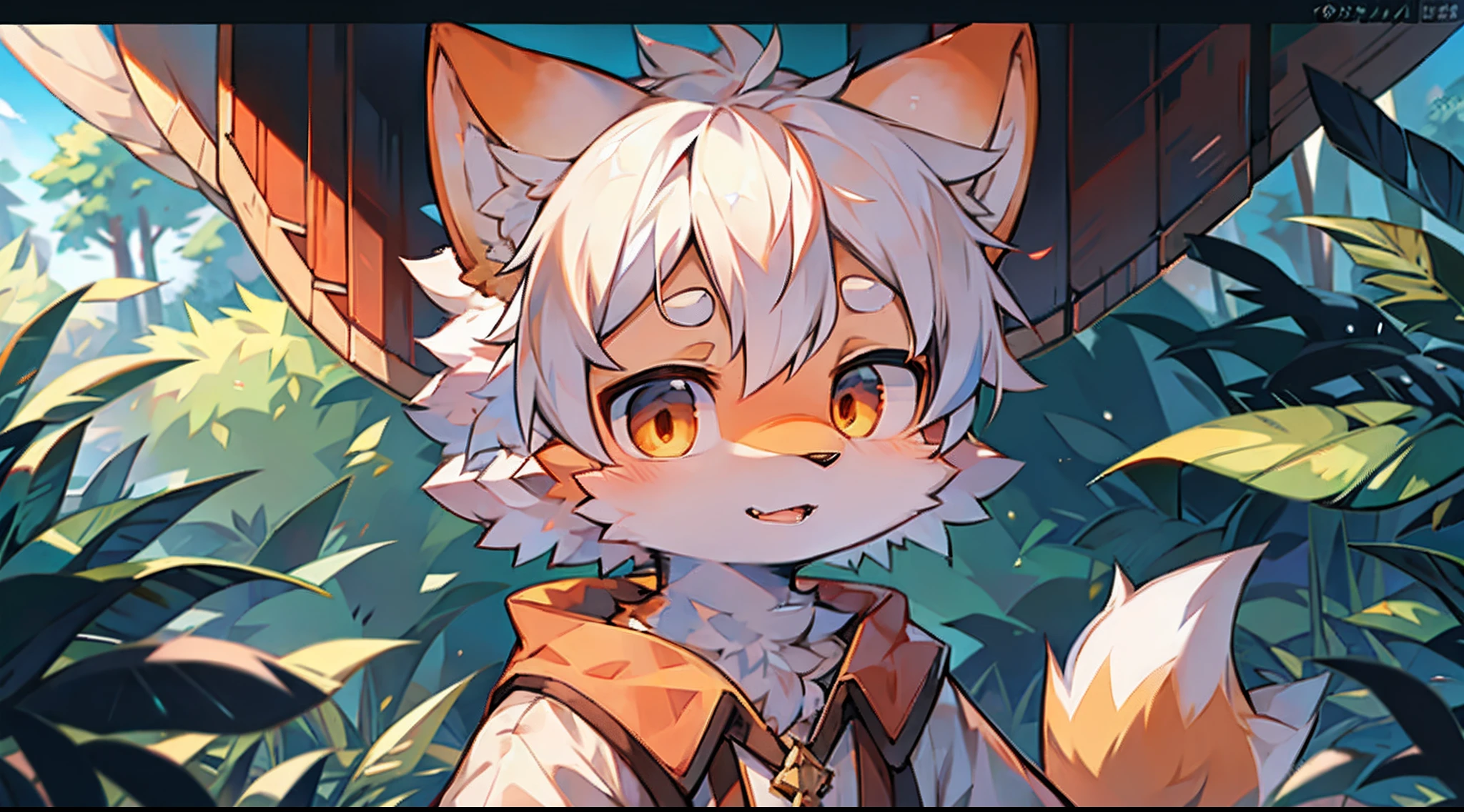 furry,fur,body fur,solo,forest,short sleeves,horizon,white shirt,character focus,face focus, white hair, orange fur,BREAK,aoeu,aoeu,aoeu,aoeu,aoeu,aoeu,aoeu,aoeu,aoeu,aoeu,aoeu,aoeu,aoeu,aoeu,aoeu,aoeu,aoeu,aoeu,aoeu,aoeu,aoeu,aoeu,aoeu,aoeu,aoeu