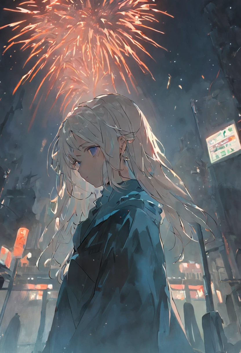 clew:mix4,(8k,RAW photos,best qualtiy,tmasterpiece:1.2),(realisticlying,photograph realistic:1.37),1girll,adolable,view over city,the night,Sateen,soggy,profesional lighting,フォトンマッピング,ラジオシティ,physically-based renderingt, Negative prompt:painting of a,sketching,(worst quality:2),(low quality:2),(normal quality:2),low res,normal quality,((Mono Color)),((escala cinza)),skin spots,acnes,skin blemie spots, Sampler(Simpler):D PM++ SDE Karras correlation(CFG scale):8 steps(steps):28 random species(seed):4117925314 --auto