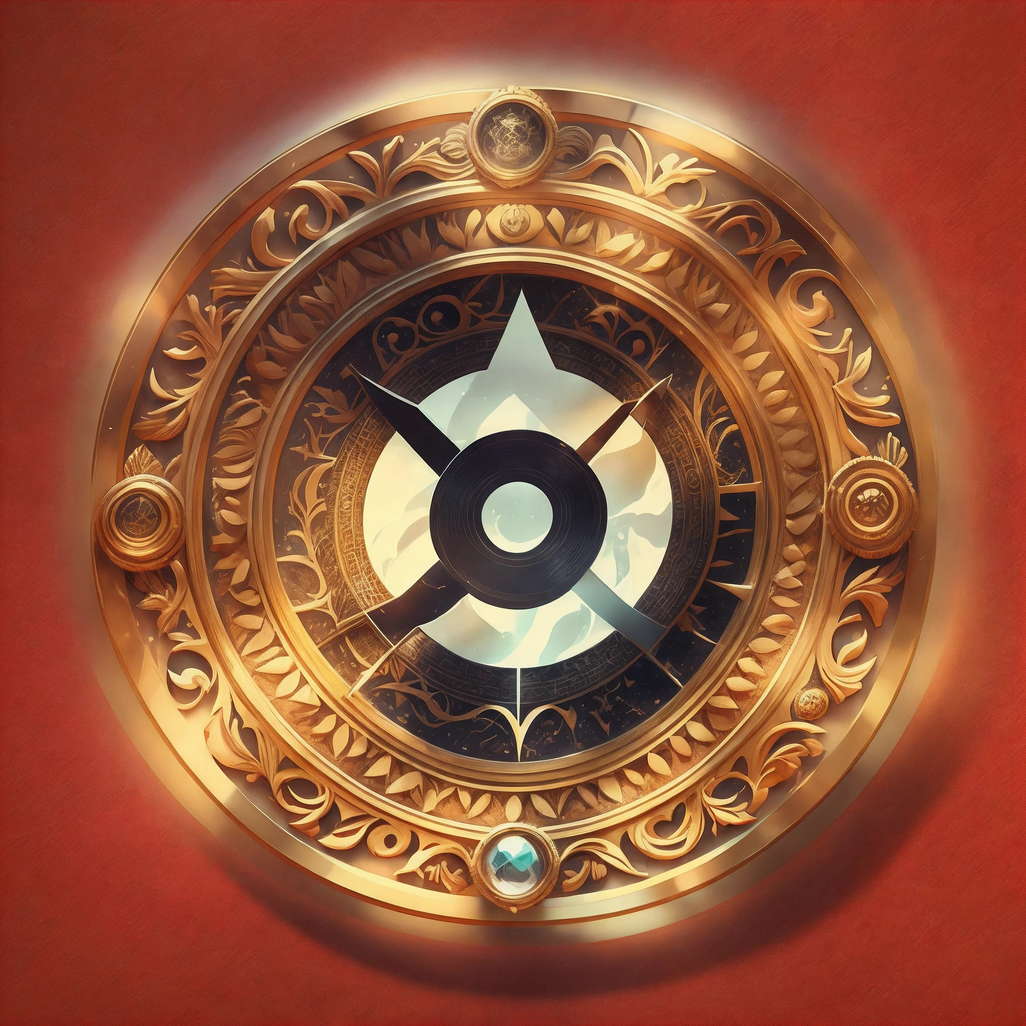 create logo symbol "PP" circular artistic logo designer --auto --s2