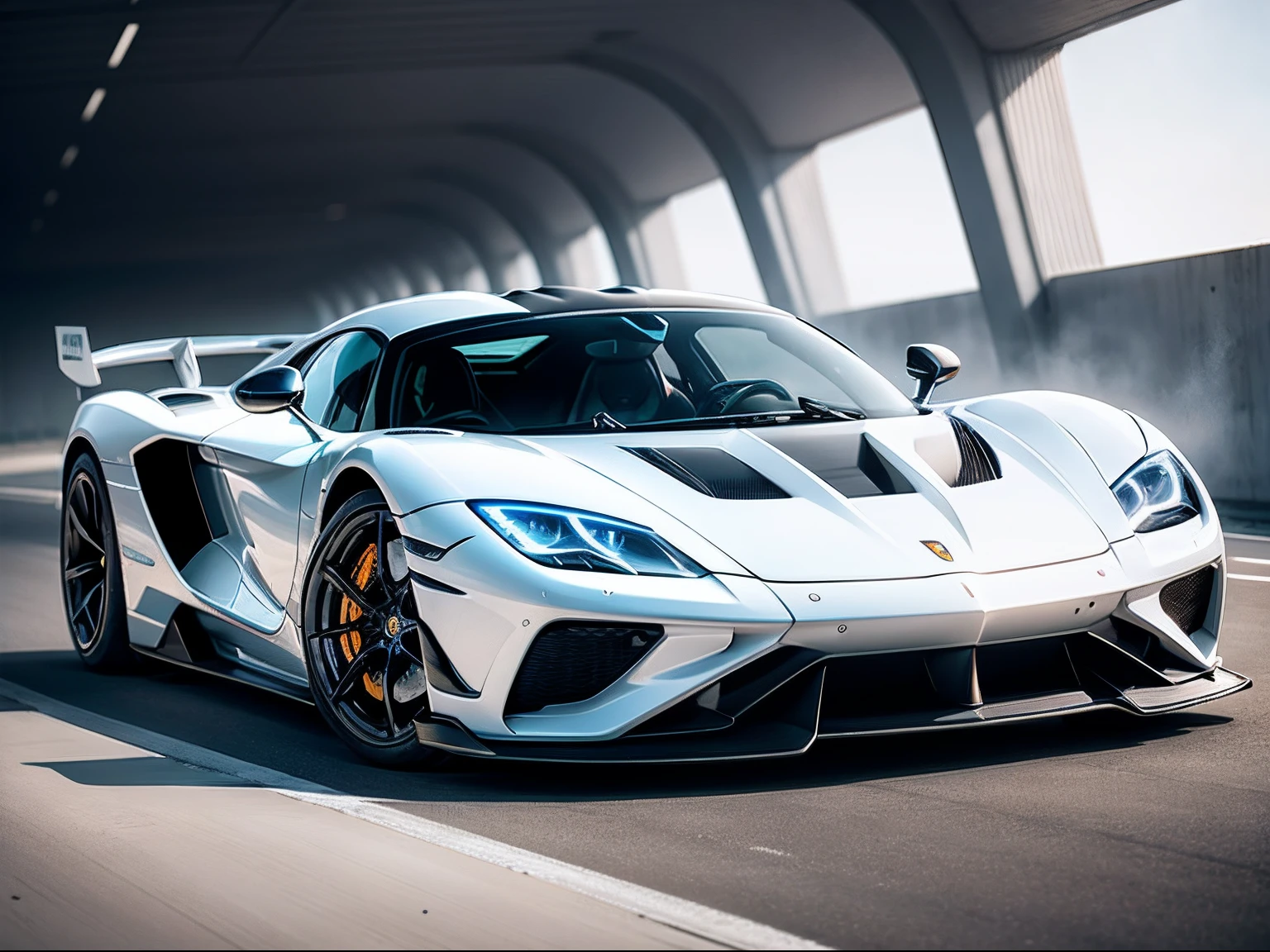 Handsome, Futuristic, Speedy, sports cars, luminous, Pure white background, Car Porsche Lamborghini Koenigsegg Ferrari Ultra Clear HDR 8K --auto