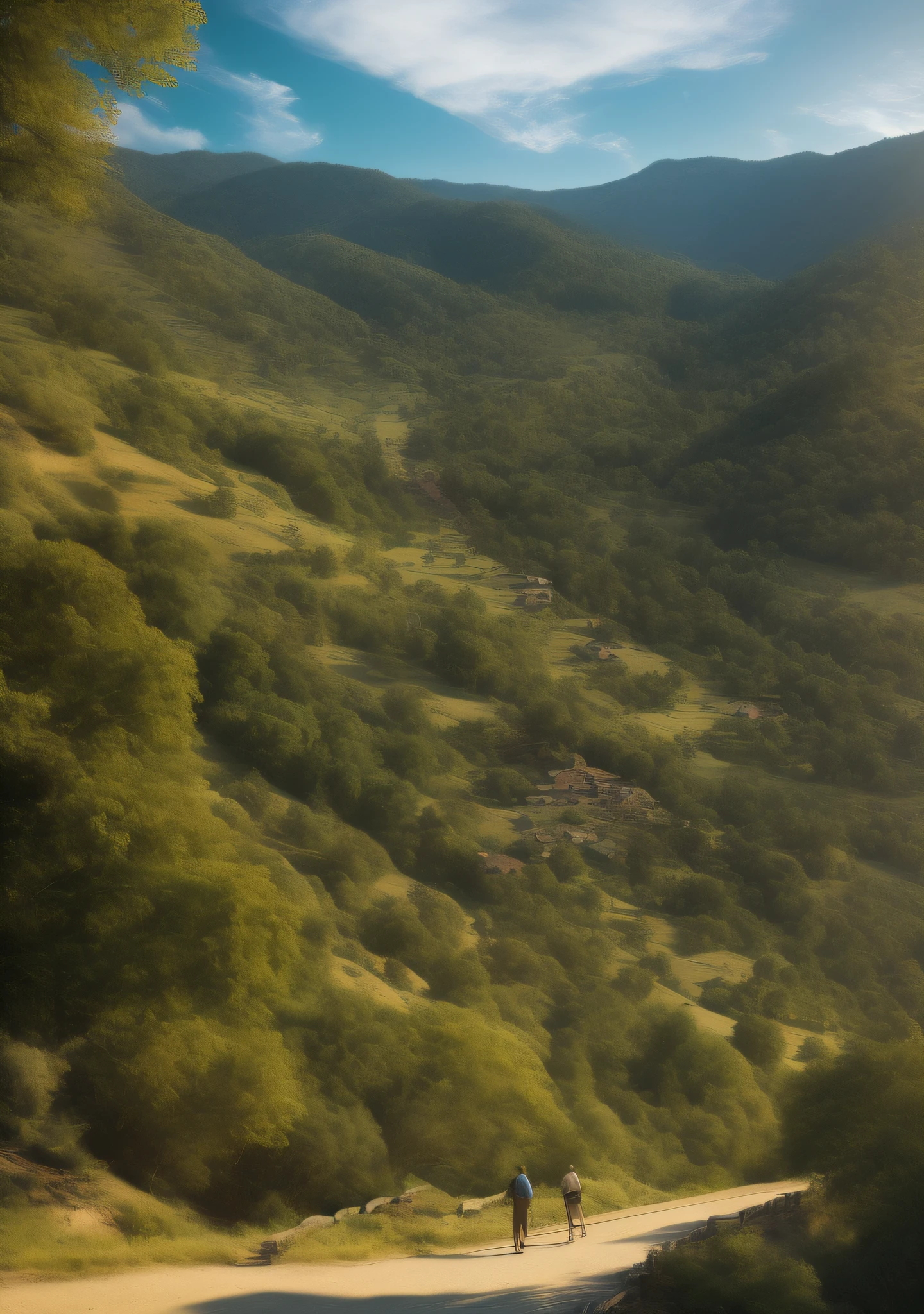 " A person in a challenging environment, walking up a steep, uphill street with effort, while looking up, demonstrating the difficulty of going up a hill. The scene must be highly detailed and realistic, with attention to detail in the person's vision, facial expression, hillside and surrounding environment. octane rendering, 32k, uhd, - ar 3:2 - photography style, sharp focus, low contrast
"
