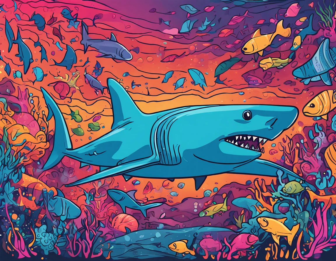 COLORFUL SHARK