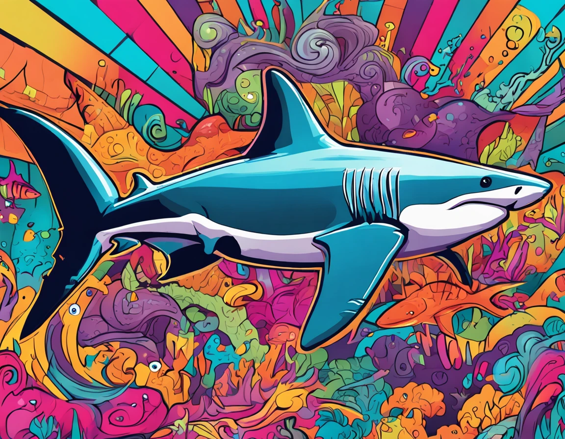COLORFUL SHARK