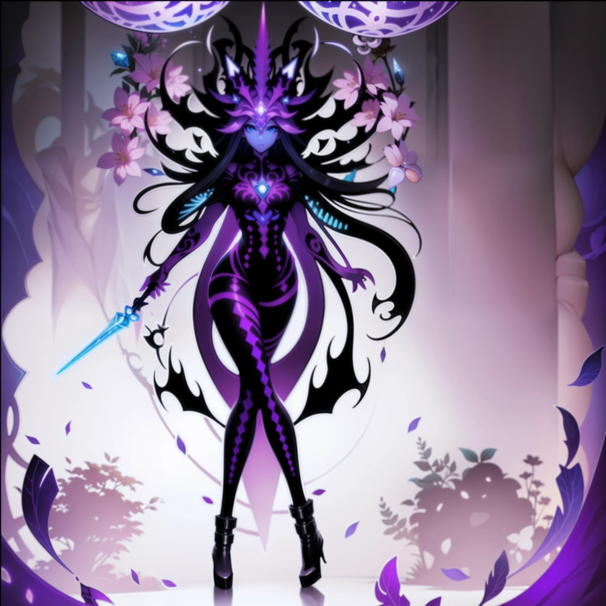 Holding a magic wand in his hand、masterwork