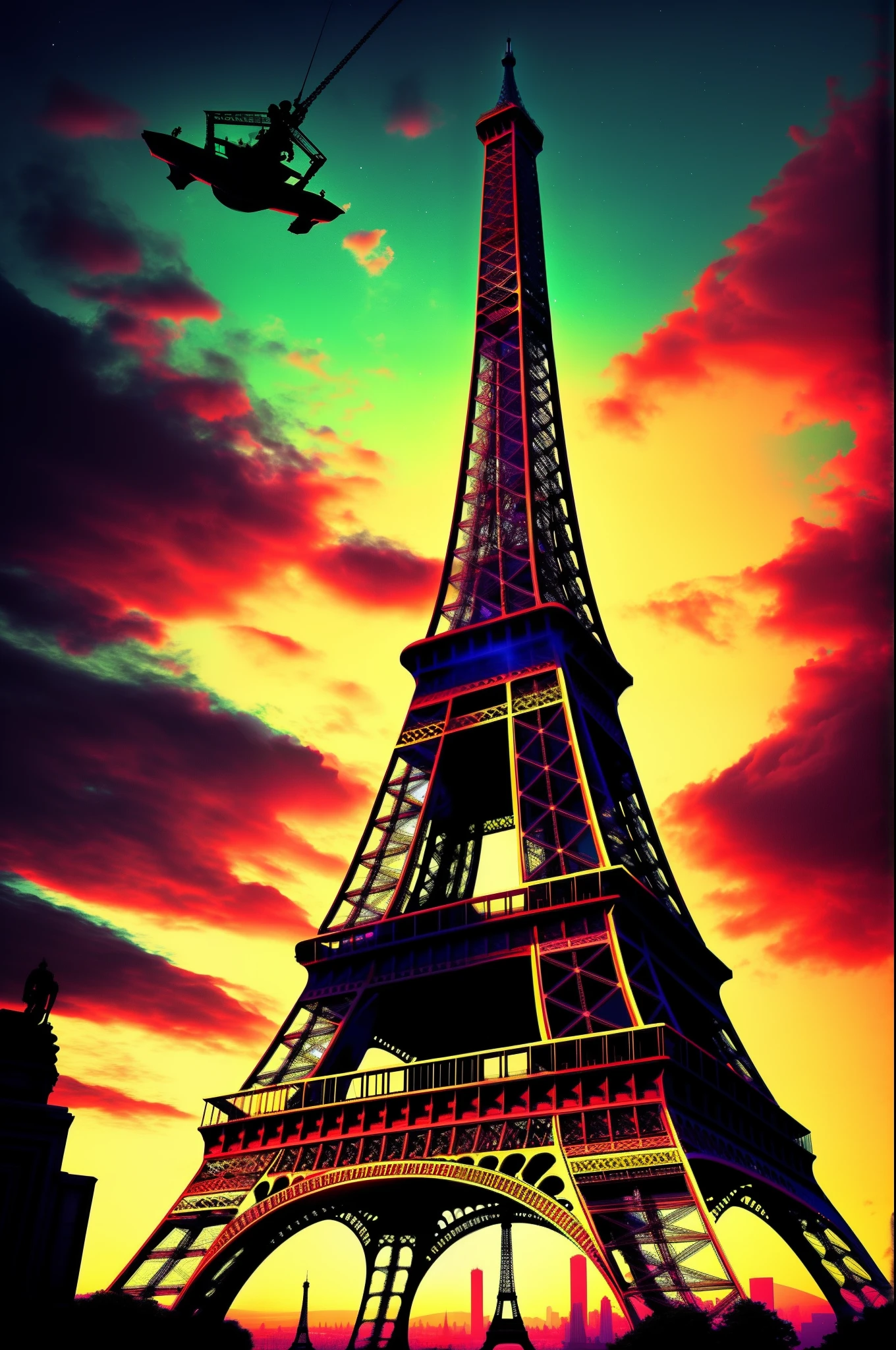 eiffel tower, danmumford style