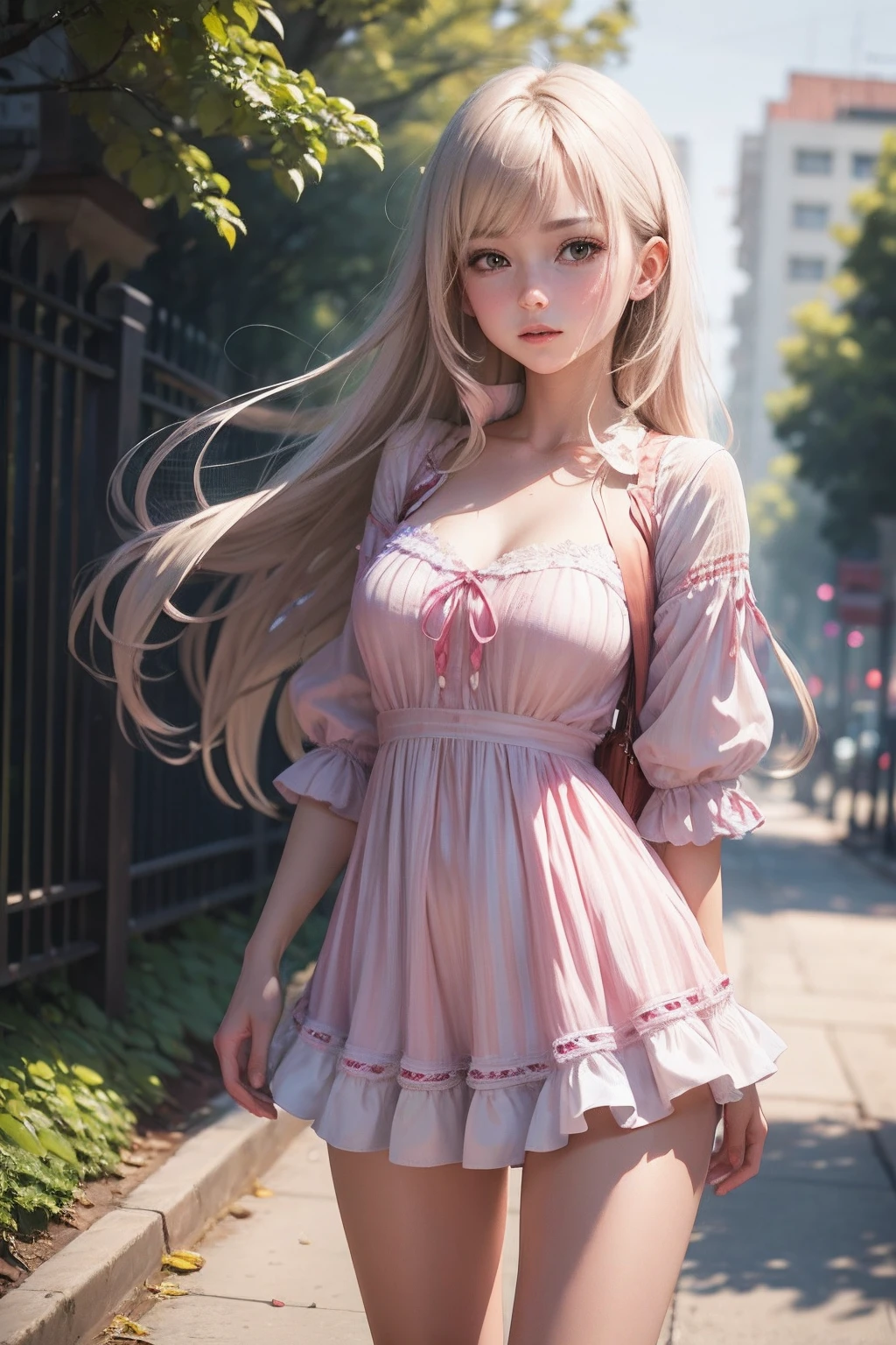 "A feminine and charming girl，Full of realistic images，Intoxicating。" --auto
