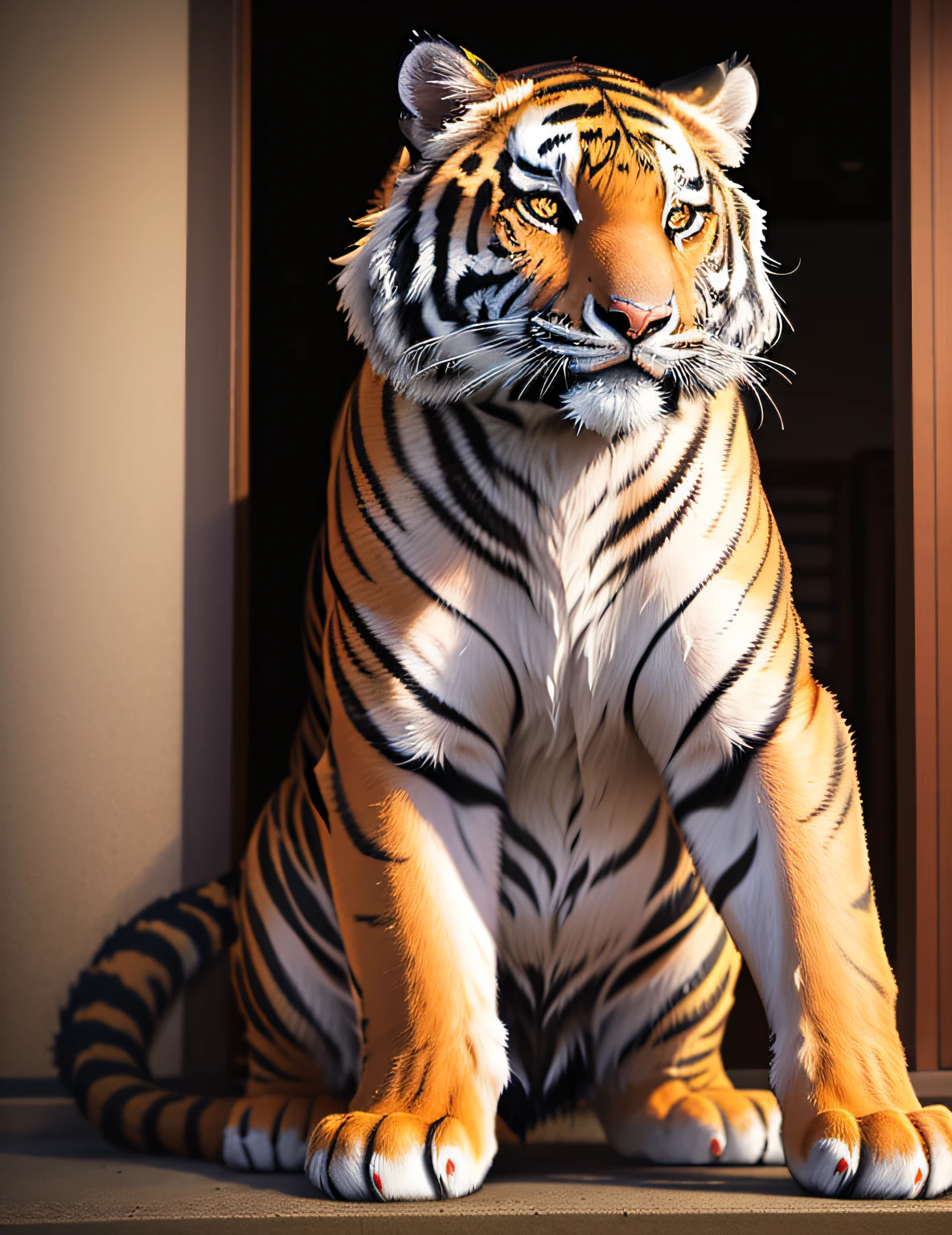Male, (((solo))) ,nswf artwork,???????? artwork,character,  Leopard, 8k quality, ultra realistic, 3d render, digital art, beautiful and detailed portrait of a male Leopard, kenket, Ross Tran,ruan jia, uploaded to e621, zaush, foxovh, cenematic lighting, (((confident, seductive))), (((detailed Brown eyes))), (((correct position))), (((loving eye))), (((seductive))), (((seduction))), (((master))), (((very dominant))), (((sexy))), (((sheath))), (((solo))), (((front view))), (((standing up))), (((feets paws close up))),