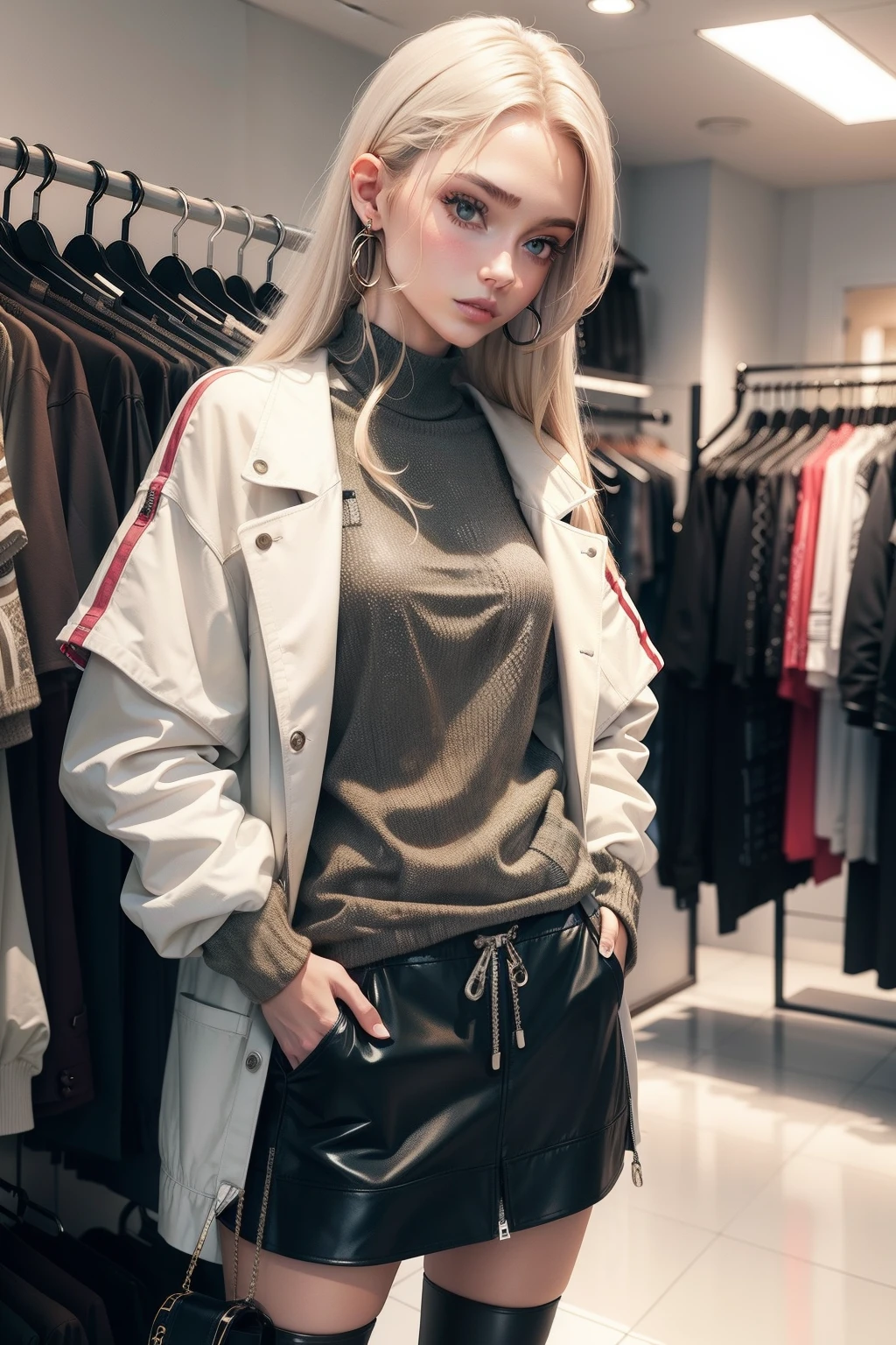 In clothing stores on the network 00s fashion trend