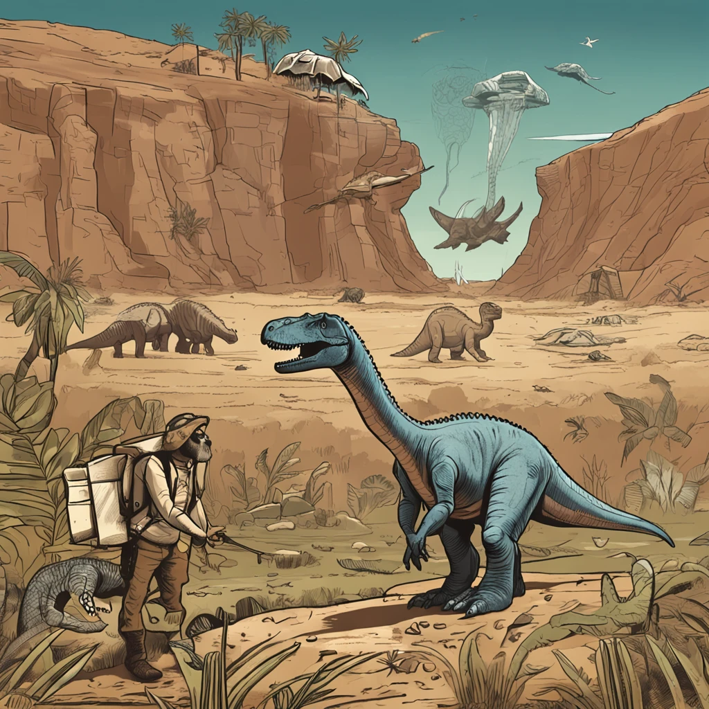 Claro, I'm going to create a summary of a fictional eBook about "The Time Journey of the Jurassic Explorers" To you:
eBook Title: "The Time Journey of the Jurassic Explorers"
Sinopse:
In the not-too-distant future, a Dra. Emma Turner, a renowned paleontologist, developed a revolutionary time machine, a "ChronoExplorer". She has assembled a team of fearless scientists and adventurers to embark on a daring expedition in time: back to the Jurassic period, An era of majestic dinosaurs and prehistoric landscapes.
Chapter 1: Preparando-se para a Jornada
A Dra. Turner presents his vision and reveals the ChronoExplorer to the team. Juntos, eles preparam o equipamento e o plano de viagem, Facing technological and logistical challenges.
Chapter 2: Time Travel
ChronoExplorer is activated and transports the team to the Jurassic period. Os exploradores ficam maravilhados com a paisagem repleta de dinossauros, plantas antigas e rios caudalosos.
Chapter 3: Encounter with the Dinosaurs
As we explore, The team comes across several species of dinosaurs, como o Triceratops, o Stegosaurus e o imponente Brachiosaurus. They use their advanced technology to study dinosaurs in a safe way.
Chapter 4: The Mystery of the Nest of Eggs
During an expedition, os exploradores encontram um ninho de ovos de dinossauro. This raises questions about the behavior of dinosaurs and the life cycle of these ancient creatures.
Chapter 5: Challenges and Dangers
As we explore Jurassic wildlife, a equipe enfrenta desafios, como tempestades, predictions and the need to find resources to survive.
Chapter 6: The Connection to the Past
The Dr.. Turner and his team learn about the importance of preserving nature and human impact on the planet. Eles estudam suas descobertas com o mundo moderno e buscam maneiras de proteger a biodiversidade.