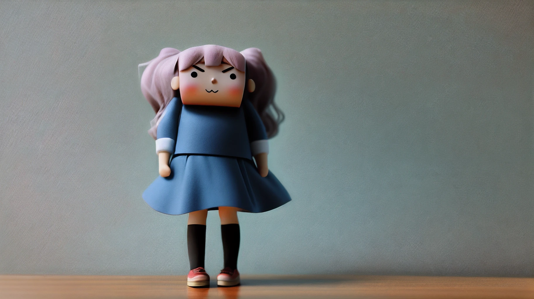 Two-dimensional girl