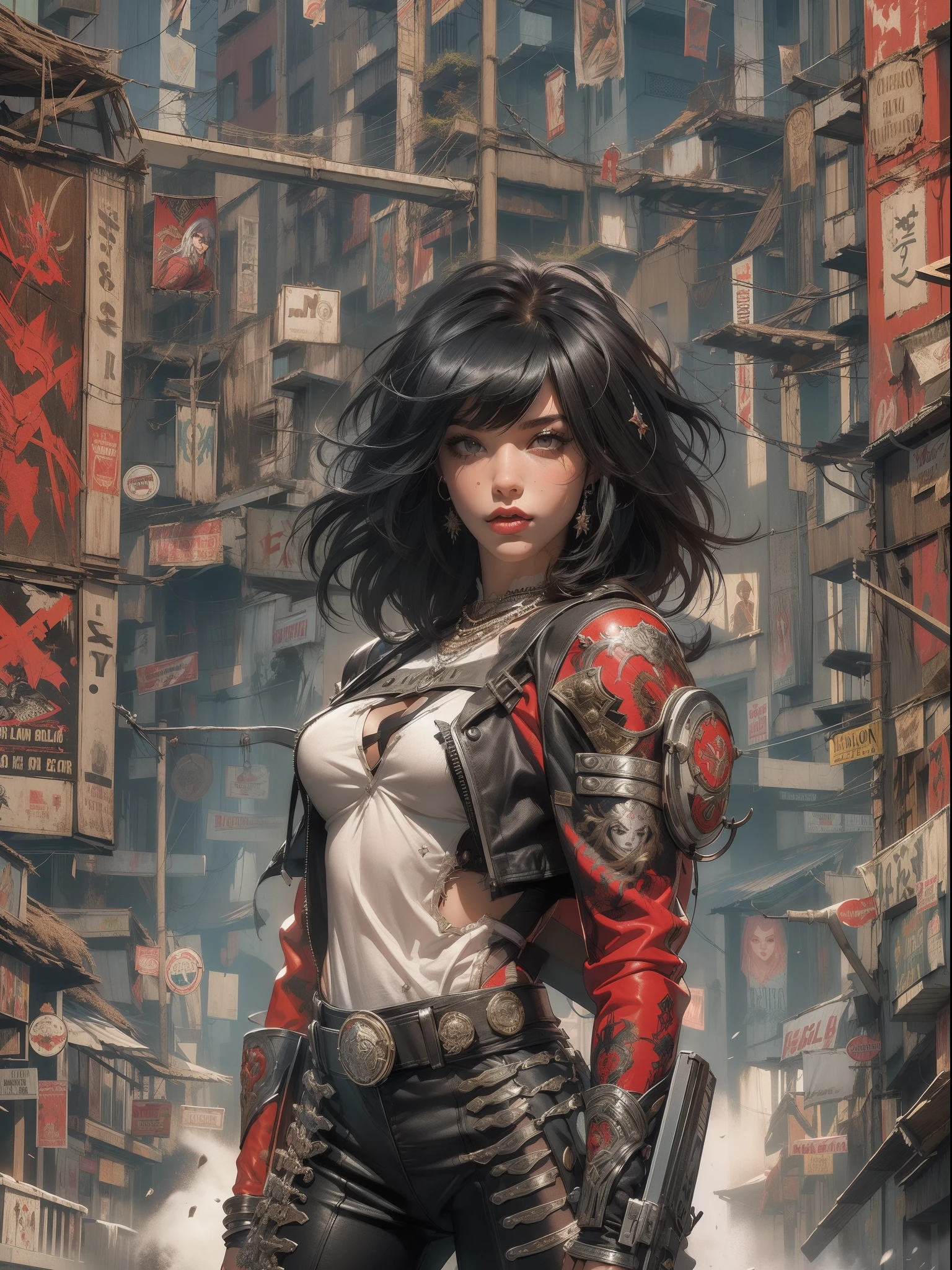 (masterpiece:1.2), (best quality:1.1), (highres:1.1), 1girl, (small breast), (Mecha:1.3), mecha girl, hanbok, detailed background, dark night, outdoor, ((cowboy shot)), <lora:JENNIE:0.5>, <lora:Mecha:0.5>, <lora:[badbro]-modernized hanbok:0.5>, <lora:add_detail:0.5>,