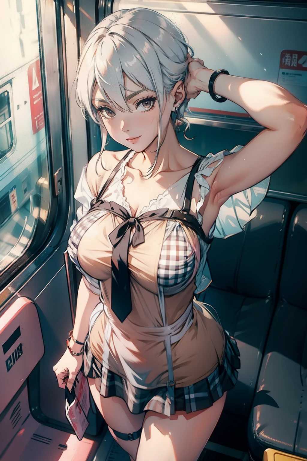 On the train