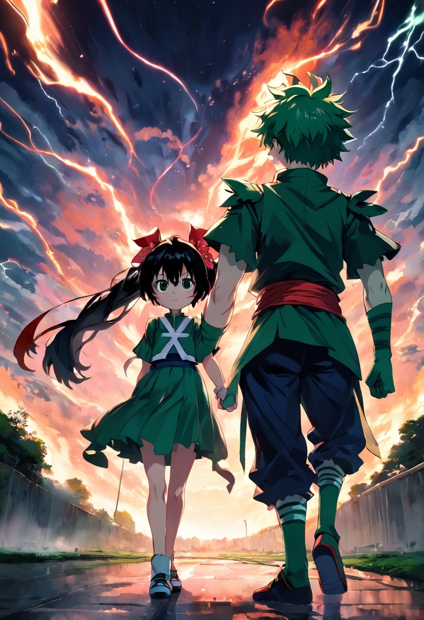 Combina Deku e Ichigo en un solo personaje poderoso