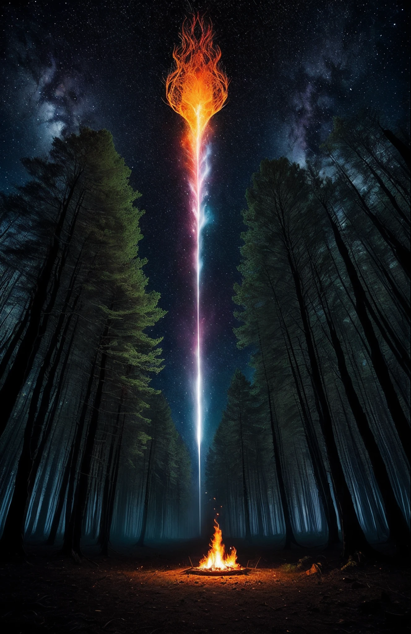 "MAGIA NATURA NATURALIS: O Enigma da Criptografia da Vida"
Introductory Preamble:
Sob o manto estrelado da noite, We invoke the power of ancient symbols. Our theurgical journey will take us through enchanted forests, Incandescent deserts and oceans of deep darkness. As we move forward, The veil between the worlds thins, revealing glimpses of realms beyond human imagination.
Our hearts beat in unison with the universe, as we unravel the interwoven mysteries in our destinies. In our diverse group of magicians and with the incredible gift of Cafael, somos os exploradores dos reinos da mente e da magia. The flame of curiosity will burn eternally, impulsionando-nos a explorar, to learn and unravel the secrets that lurk in the folds of time and space.
Agora, We enter the first chapter entitled "O ENIGMA DA CRIPTOGRAFIA DA VIDA." In this chapter, Cafael, o arquiteto da mente e dos mundos, plays a key role in using his exceptional gift to create trees that are true sources of knowledge. A cada passo adiante, New revelations appear before our eyes, Unraveling the vastness of the mysteries that permeate the cosmos. Juntos, as an unbeatable team, We continue our relentless quest for knowledge and enlightenment, guided by the living pages of the trees that hold the secrets of the past, do presente e do futuro.