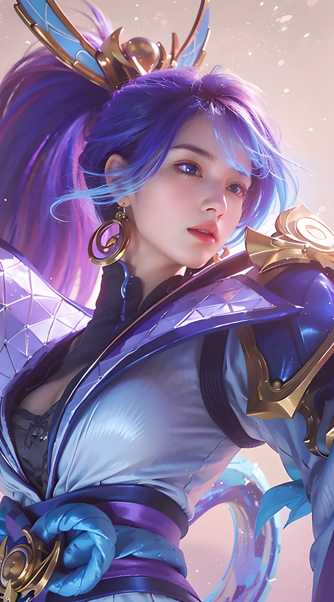 crauching, open legs, beautiful face focus, masterpiece, best quality, kissshotms, 1girl, (15years old,young female:1.3), large breasts, (nsfw,hentai),  night, light effect, masterpiece, best quality, (kissshotms), 1girl,mature female, large breasts,   8k, uhf, venusbody, white long gloves, wine-red dress, long dress, black theme, , venusbody, huge breasts, big ass, (abs, )muscular woman, thin waist, detailed eyes, church,Stained glass,Solemnity, from bellow