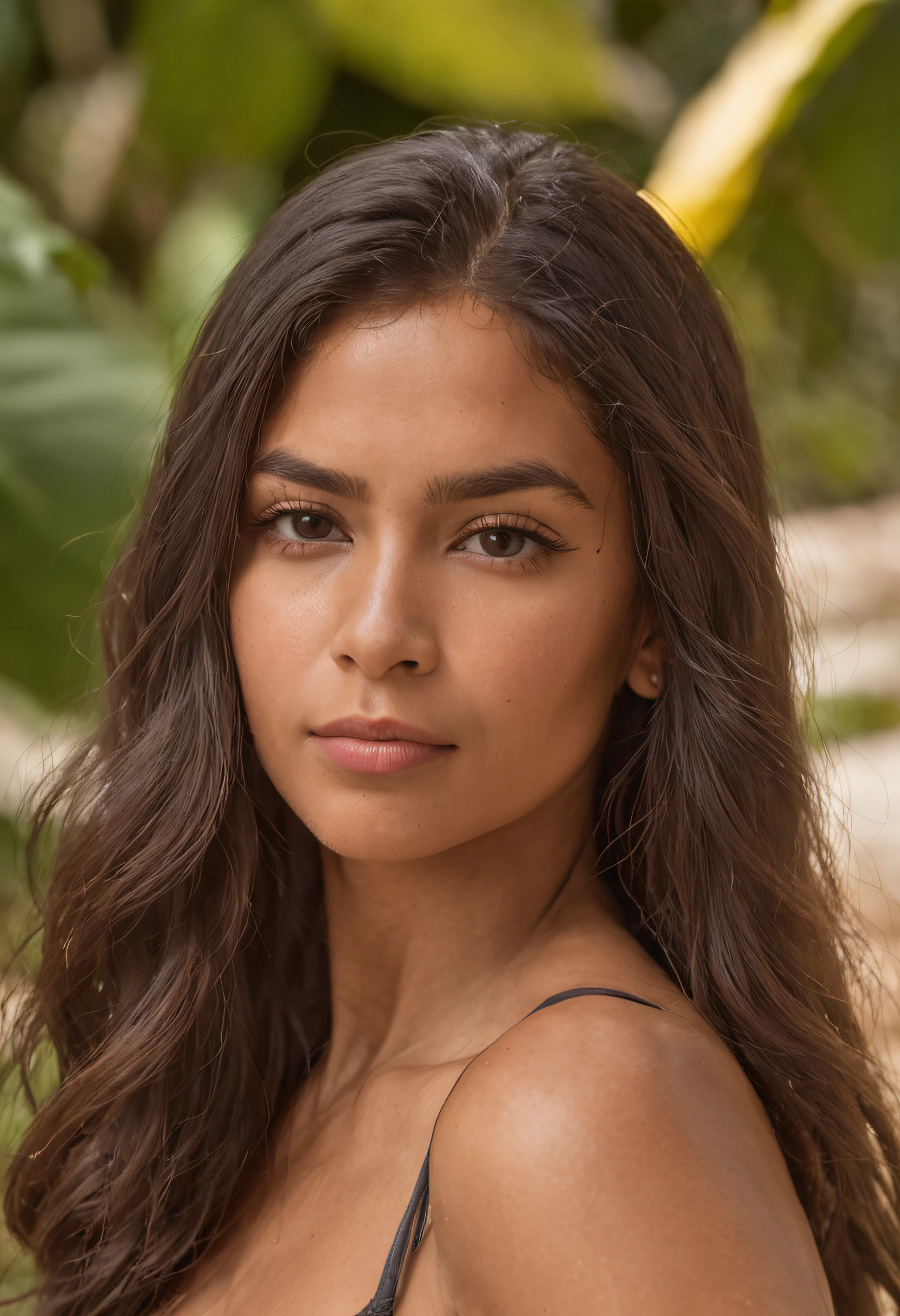 mulher com cum na cara, (NFSW: 8) "Retrato de corpo inteiro da atraente com cabelo encaracolado, figura pequena, beach setting, ROUPAS COLORIDAS, beautiful face, Red flower behind ear decorating, pele morena do Sol, Mulher Latina, Central American Woman, Dominican Republic. Mostre sua beleza natural. ((pele altamente detalhada, detalhes da pele)), alegre, foco nítido, 8k UHD, DSLR, alta qualidade, filmic grain, luz de aro, cromo koda, seios grandes estourando (((tiro de corpo inteiro))),
