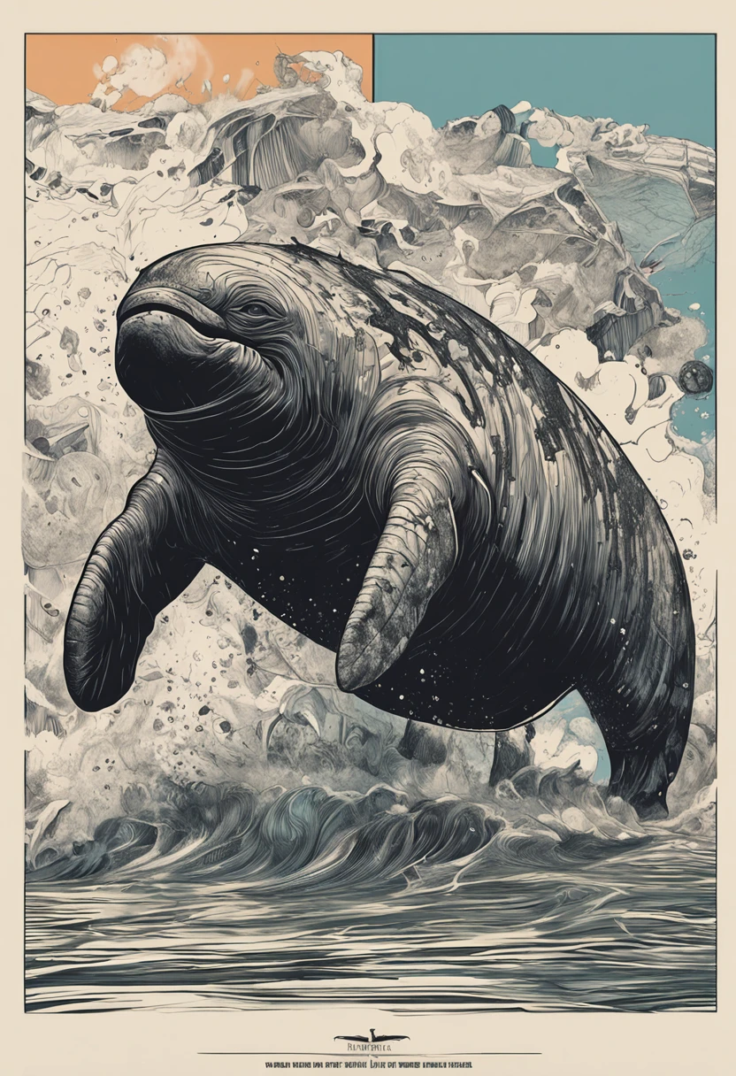 Cool and tough,musculature,Black main tone,Handsome,Technologie,Whale element