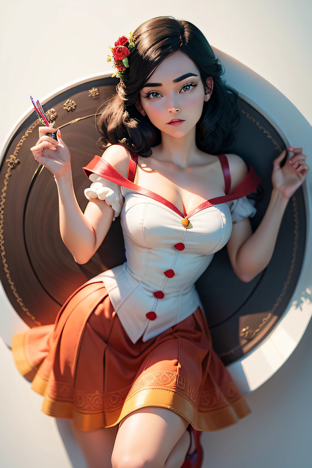 Disney princess Snow White paper quilling