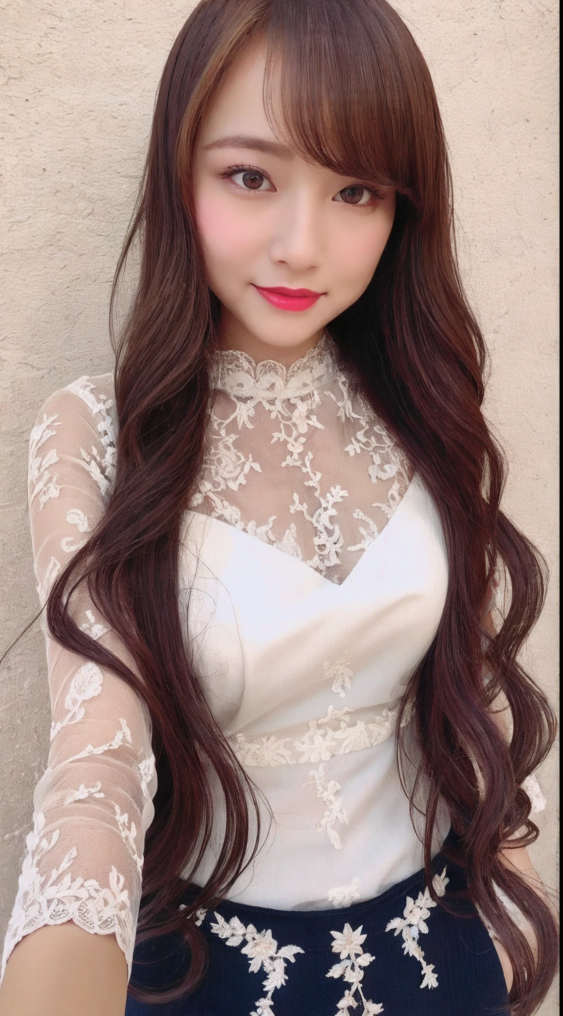 masterpiece,best quality,extremely detailed CG unity 8k wallpaper,detailed light,finely detail,Professional,Amazing,extremely detailed CG,extremely detailed eyes and face,beautiful detailed glow,beautiful detailed girl,photorealistic, absurdres, looking at viewer, long hair, skinny,slender,medium breasts, sexy dress,cowboy shot,lace, sexy pose,lisa blackpink,